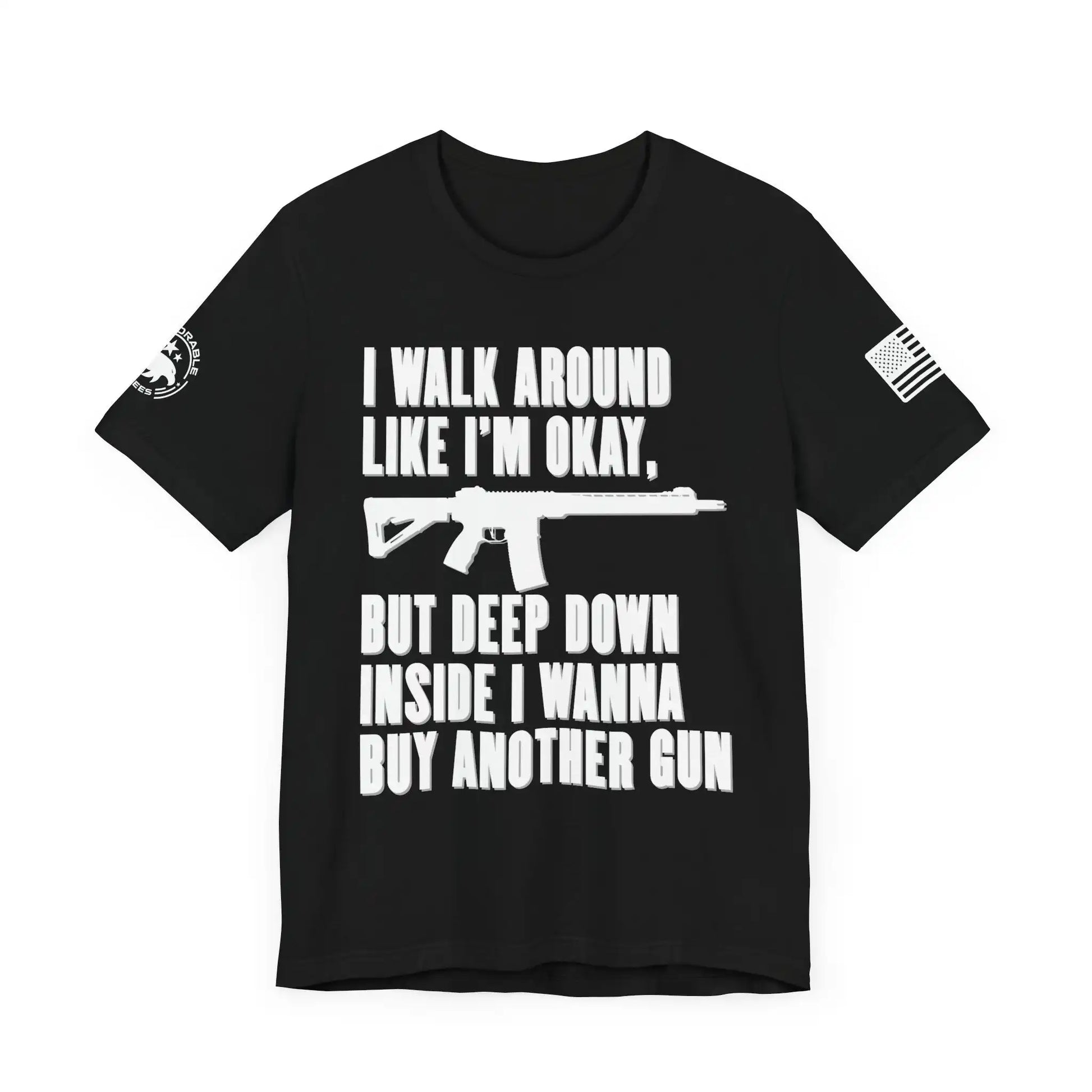 I Walk Around Like I'm Okay Men's Tee - Deplorable Tees