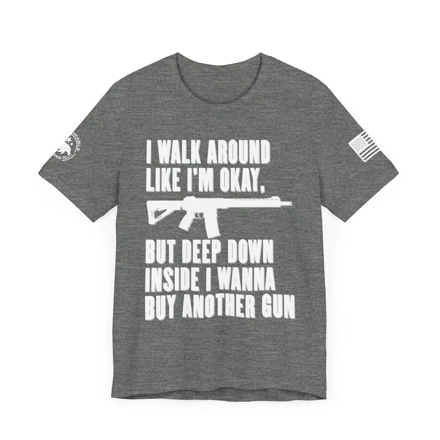 I Walk Around Like I'm Okay Men's Tee - Deplorable Tees