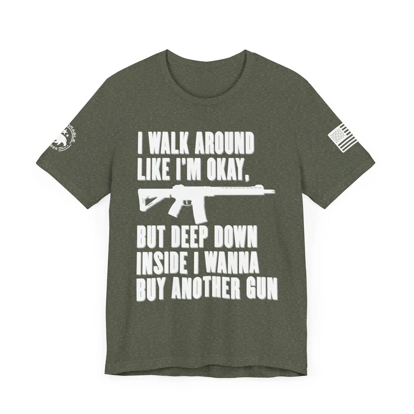 I Walk Around Like I'm Okay Men's Tee - Deplorable Tees