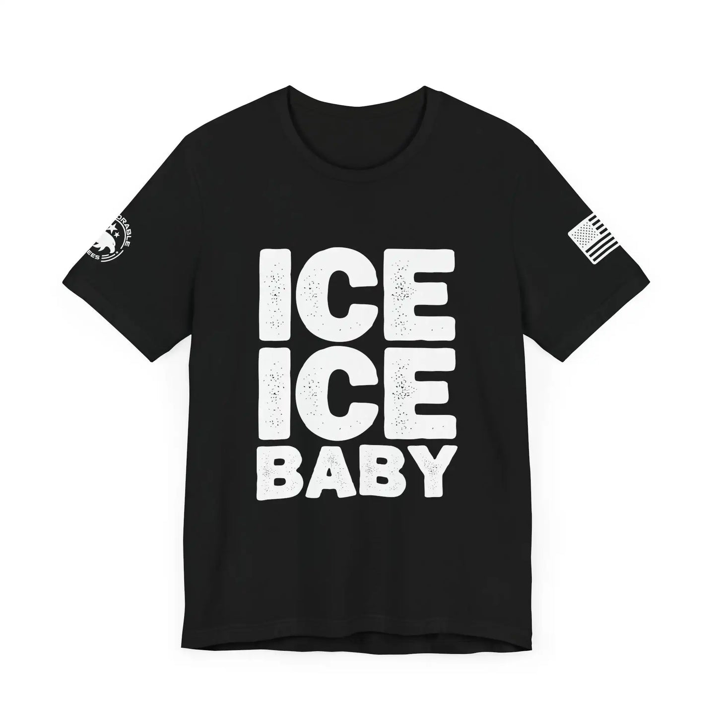 Ice Ice Baby / Deport Them All Men's Short Sleeve Tee - Deplorable Tees