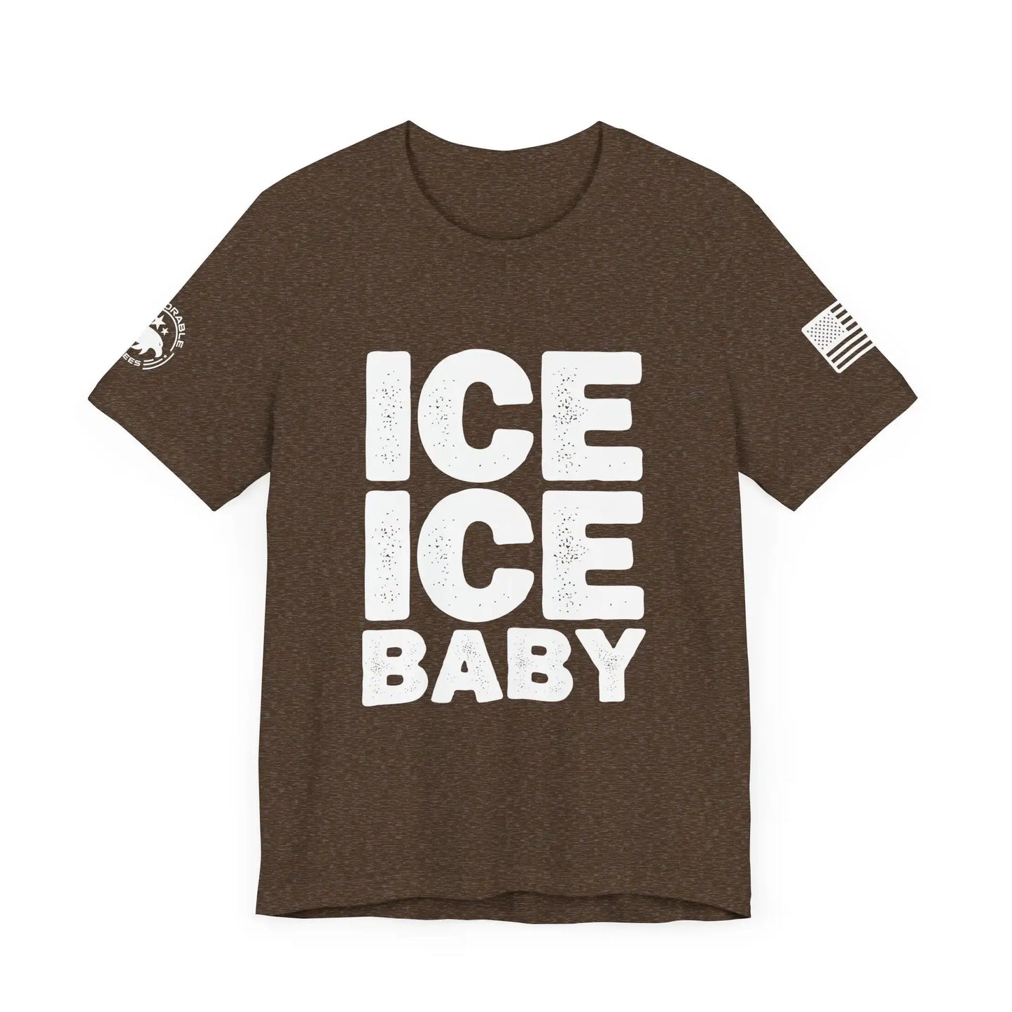Ice Ice Baby / Deport Them All Men's Short Sleeve Tee - Deplorable Tees