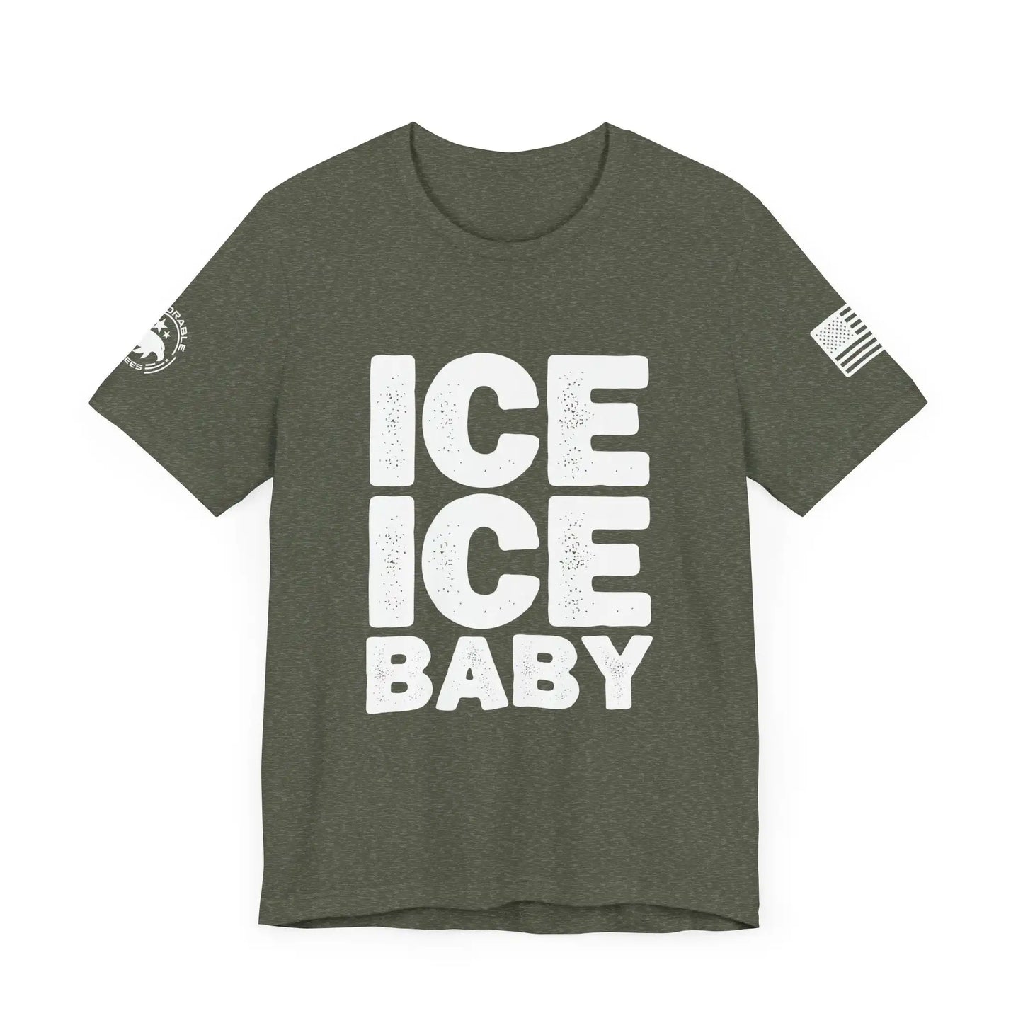 Ice Ice Baby / Deport Them All Men's Short Sleeve Tee - Deplorable Tees