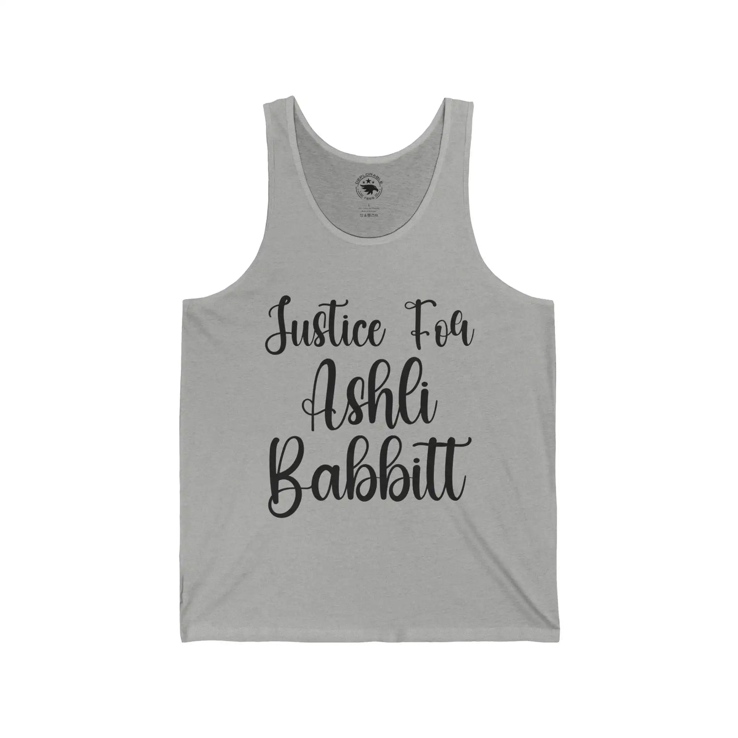 Justice For Ashli Babbitt Men's Tank - Deplorable Tees