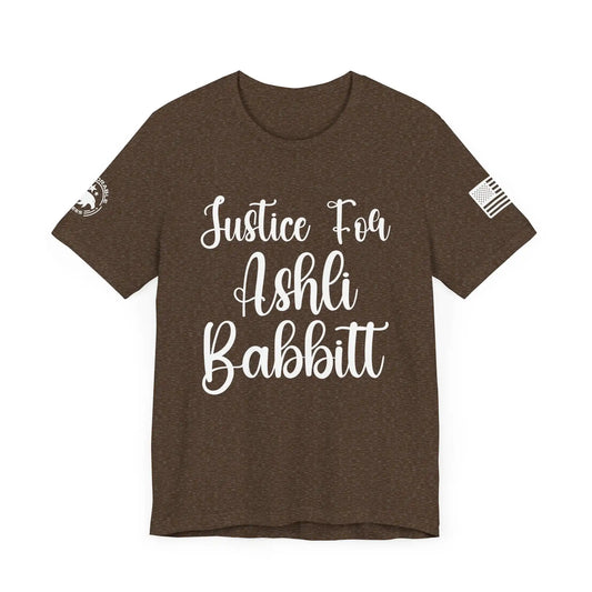 Justice For Ashli Babbitt Men's Tee - Deplorable Tees