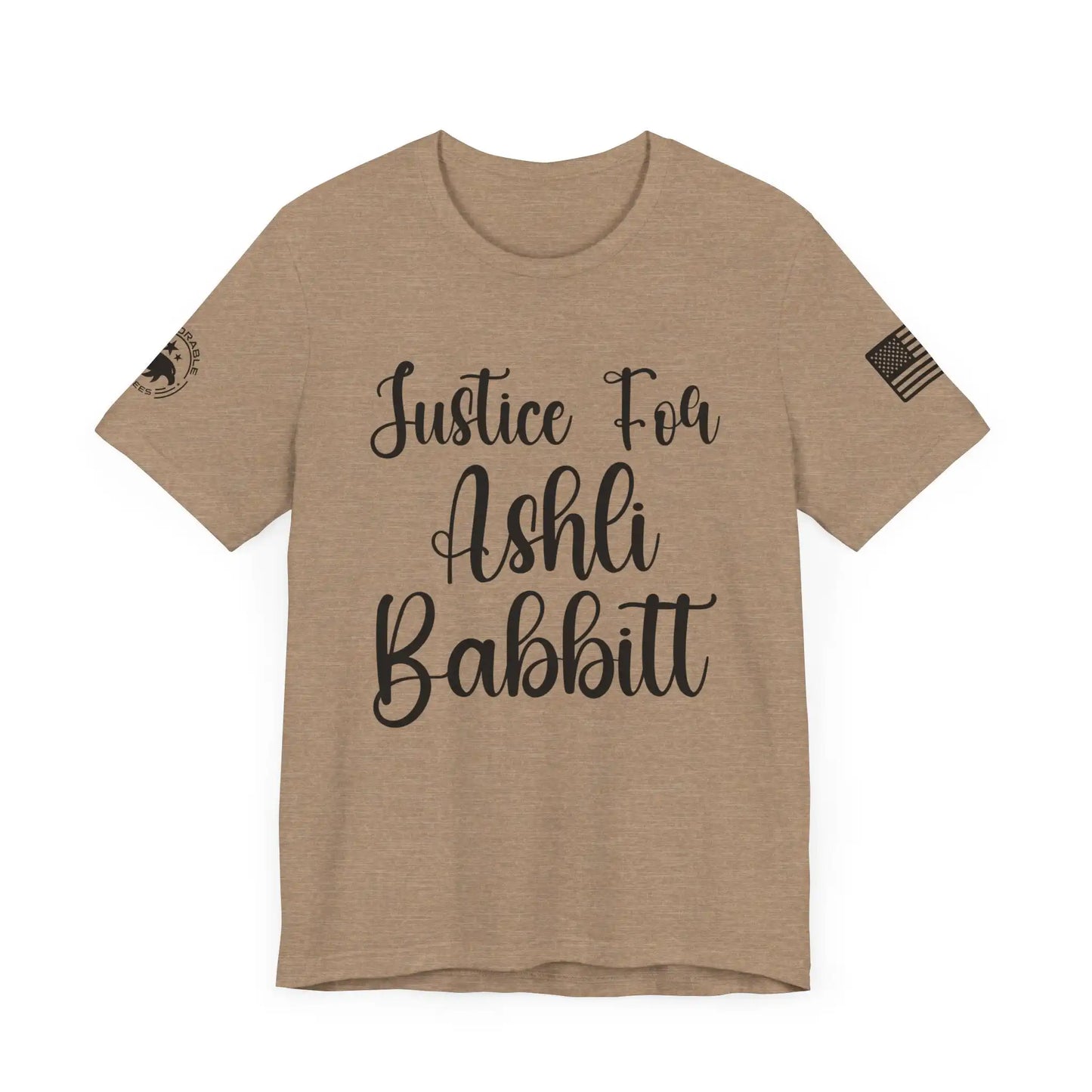 Justice For Ashli Babbitt Men's Tee - Deplorable Tees