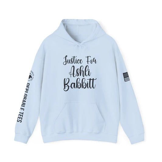 Justice For Ashli Babbitt Women's Hoodie - Deplorable Tees