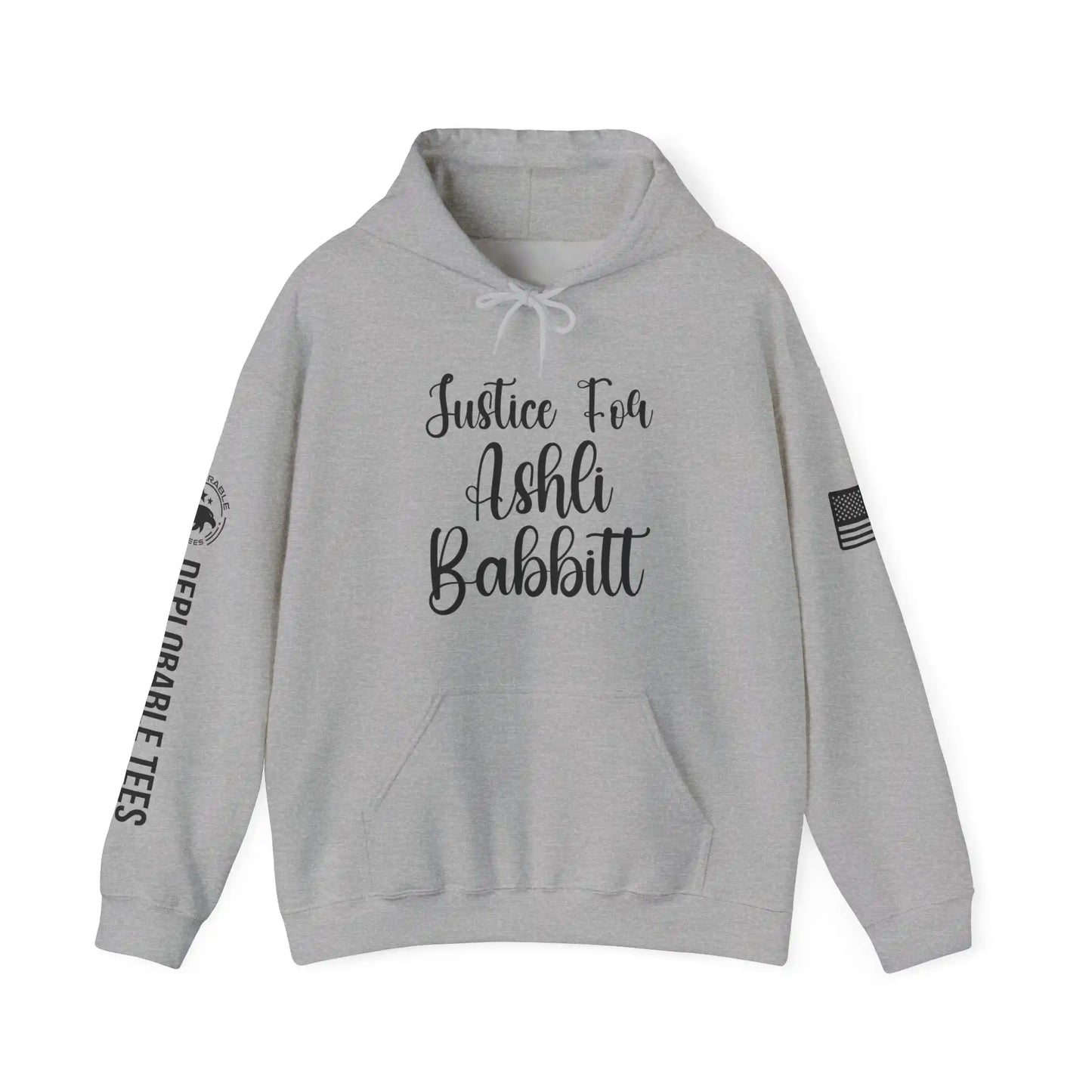 Justice For Ashli Babbitt Women's Hoodie - Deplorable Tees