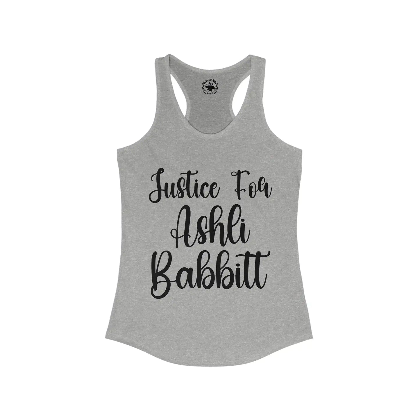 Justice For Ashli Babbitt Women's Tank - Deplorable Tees