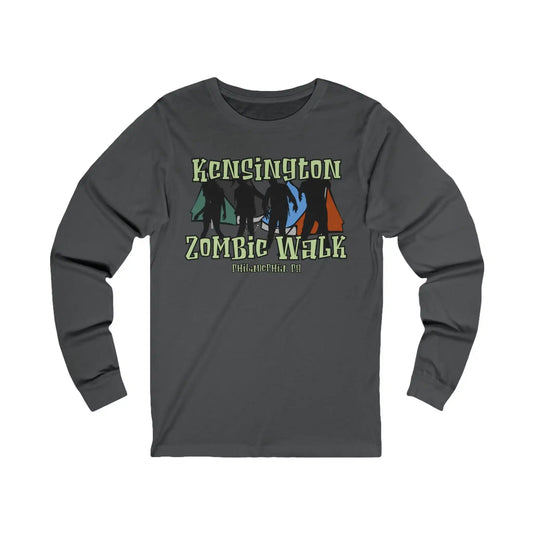 Kensington Zombie Walk Men's Long Sleeve - Deplorable Tees