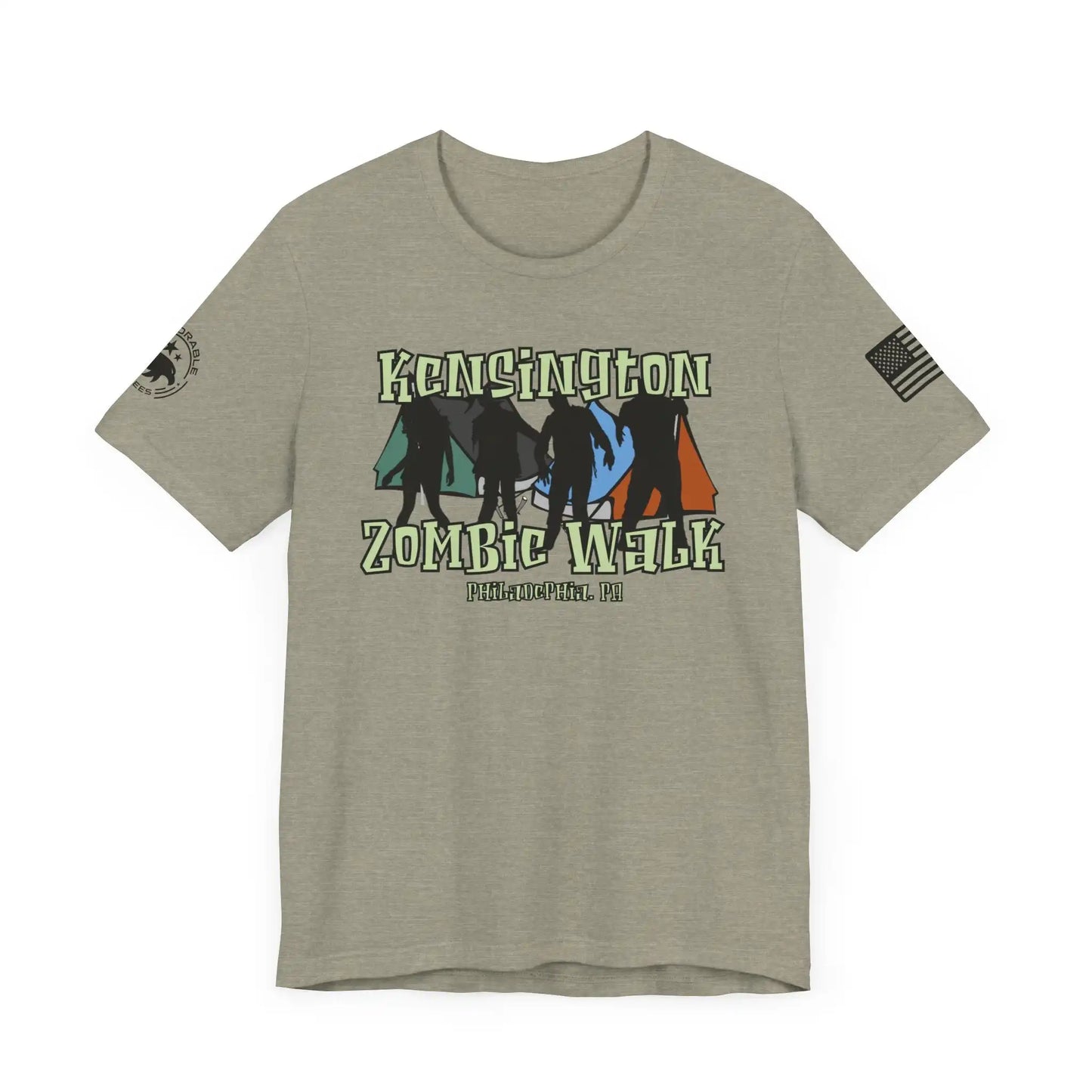 Kensington Zombie Walk Men's Tee - Deplorable Tees