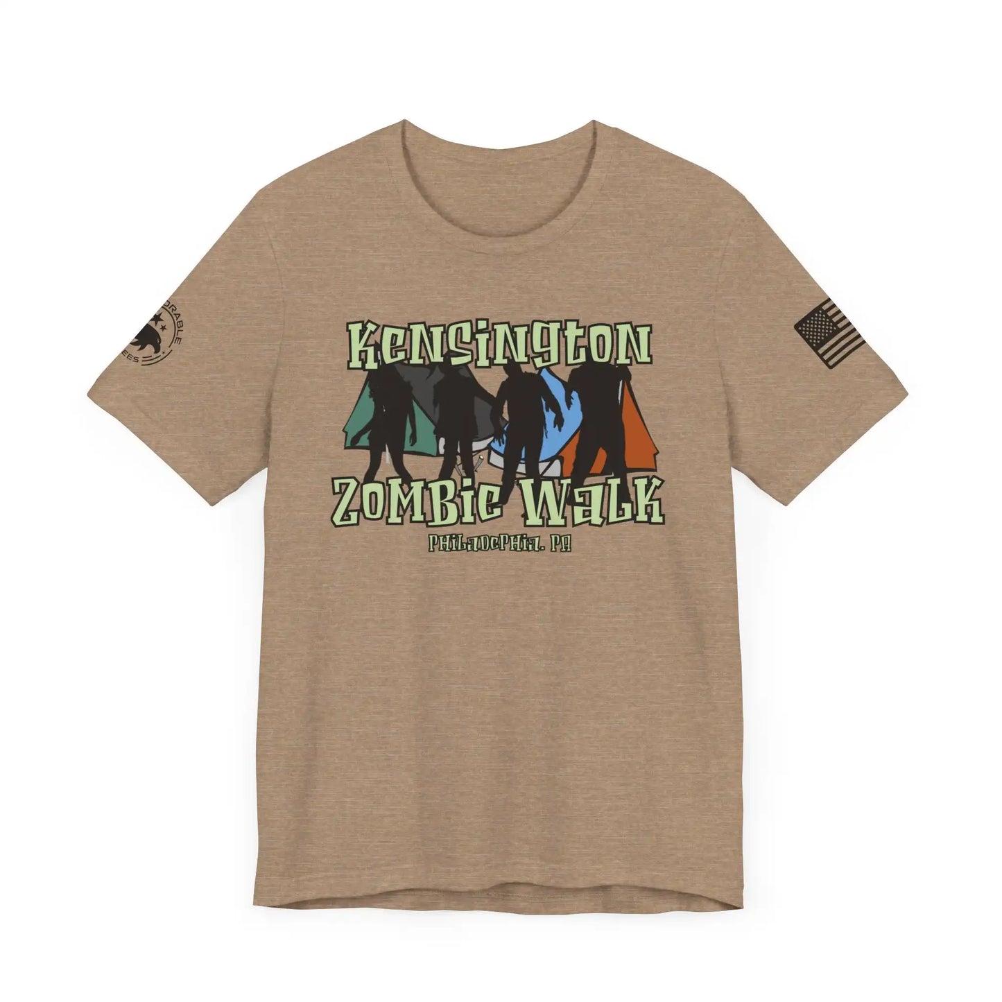 Kensington Zombie Walk Men's Tee - Deplorable Tees