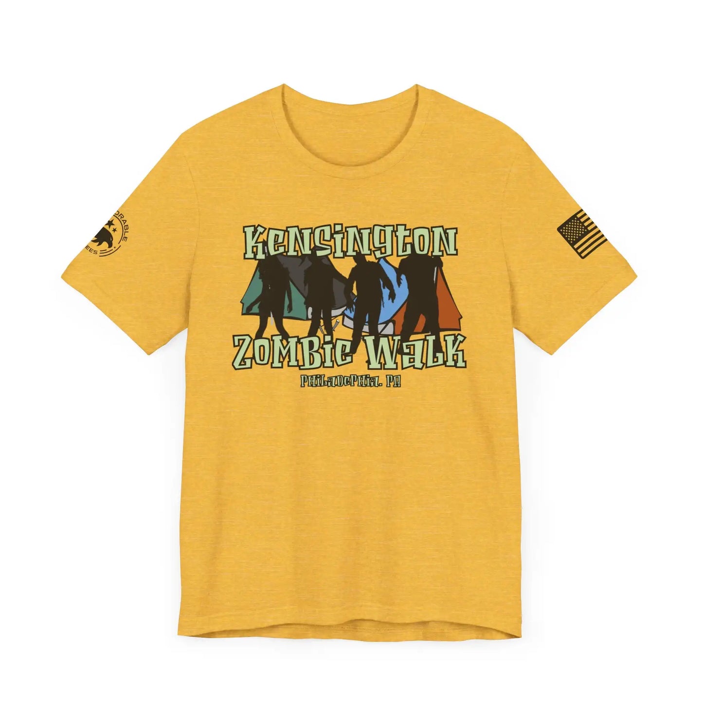 Kensington Zombie Walk Men's Tee - Deplorable Tees