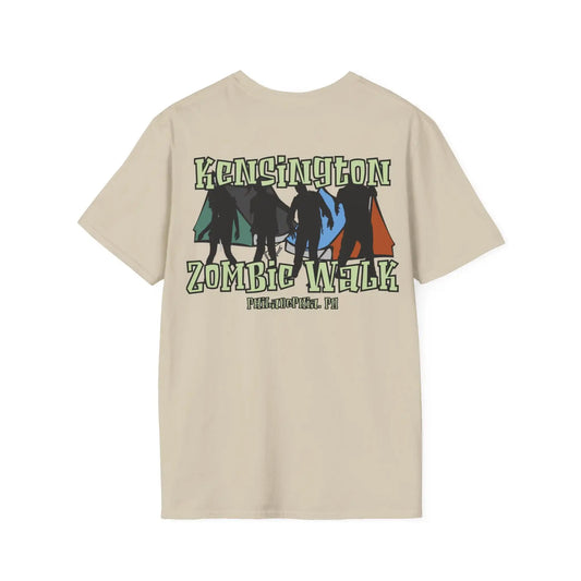 Kensington Zombie Walk Women's Softstyle T-Shirt - Deplorable Tees