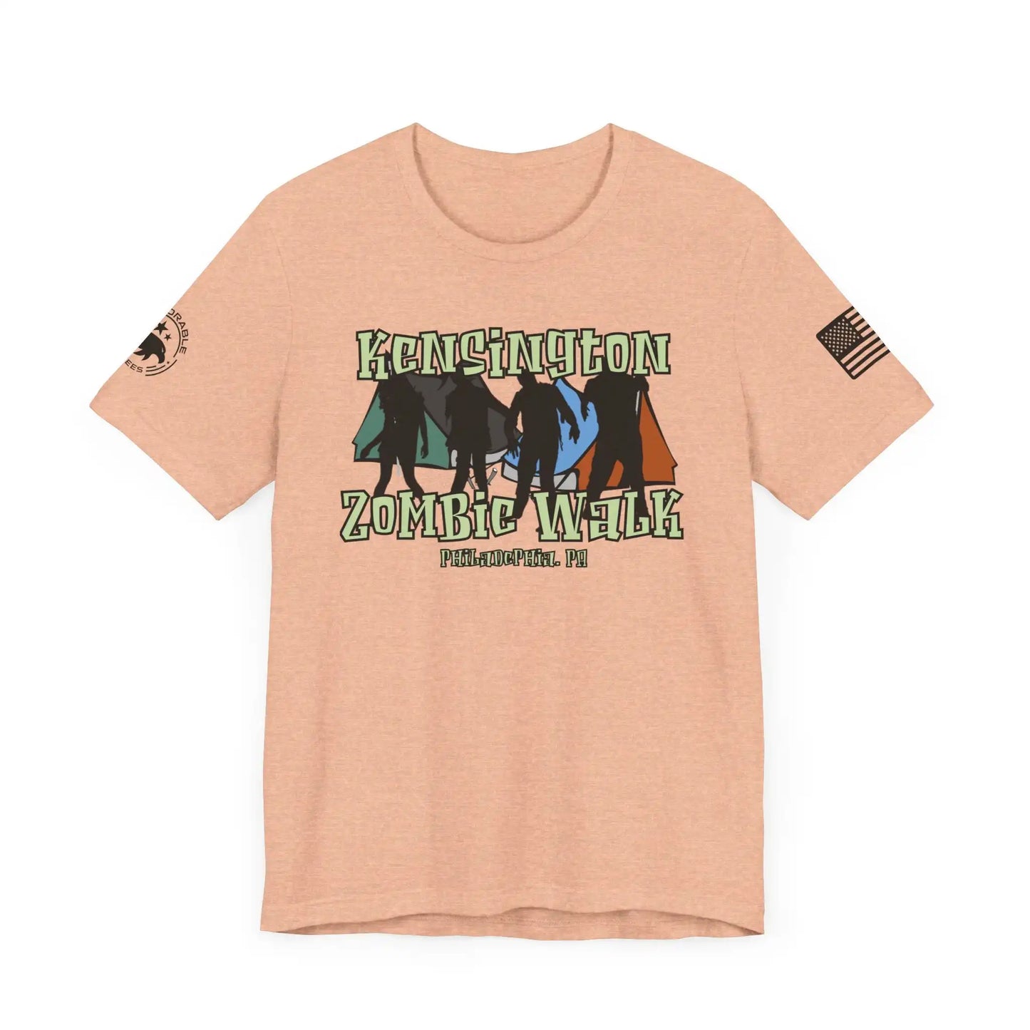 Kensington Zombie Walk Women's T-Shirt - Deplorable Tees