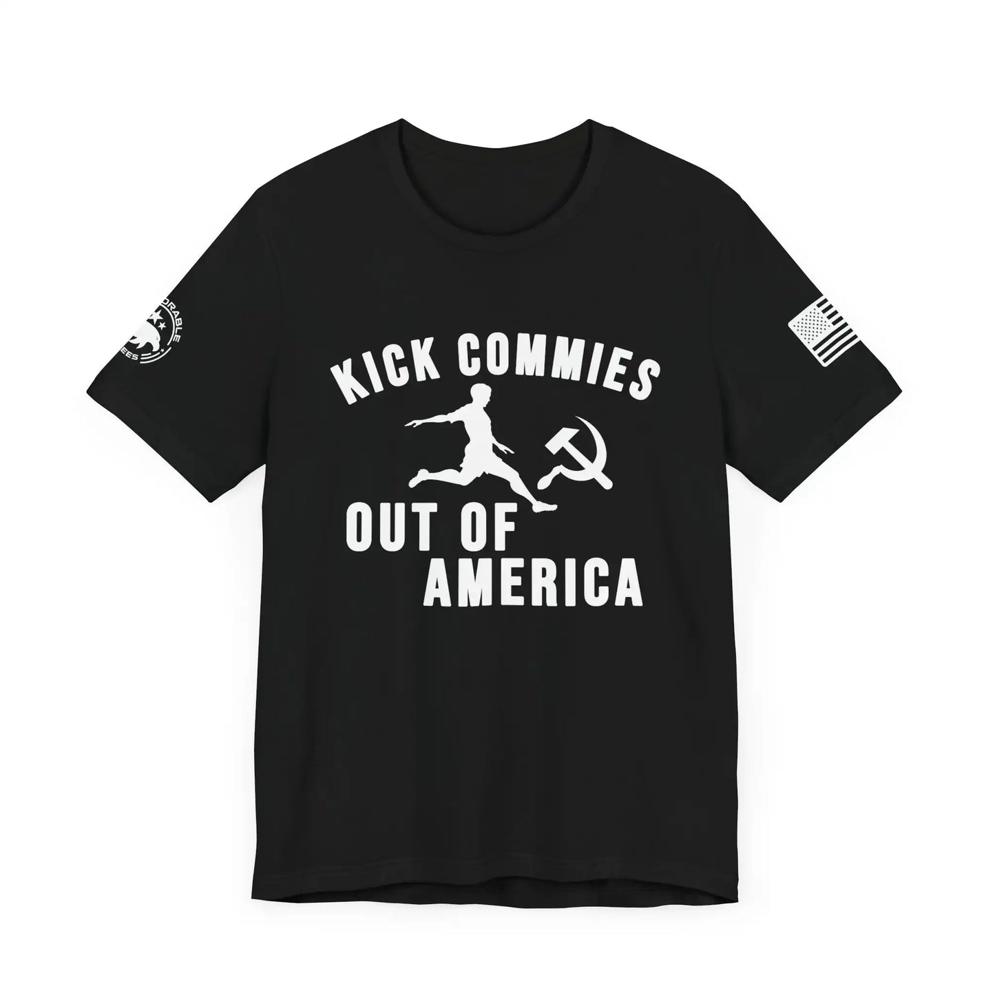 Kick Commies Out Of America Men's Tee - Deplorable Tees