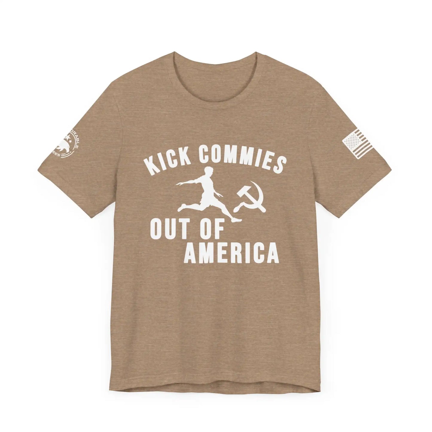 Kick Commies Out Of America Men's Tee - Deplorable Tees