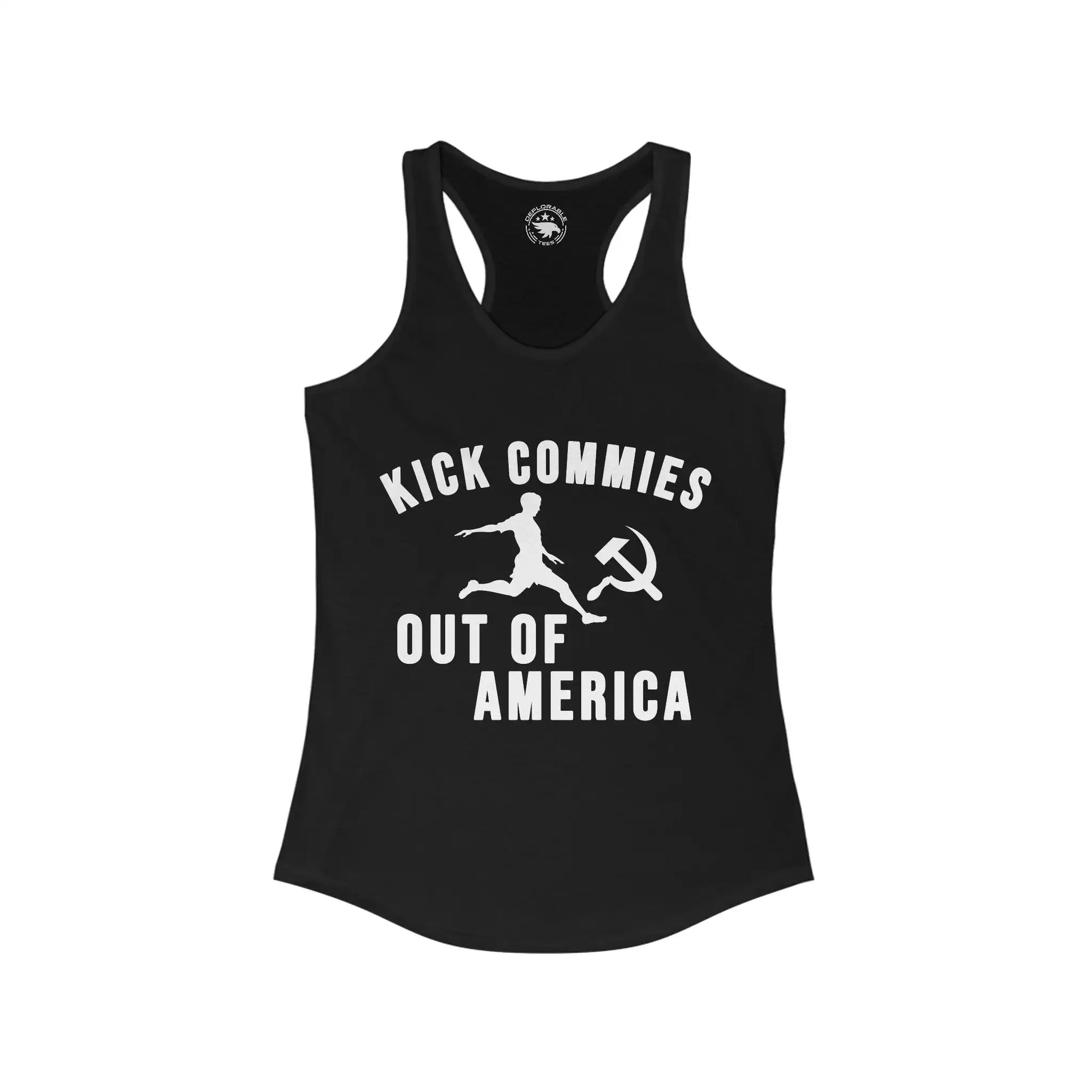 Kick Commies Out Of America Women's Tank - Deplorable Tees