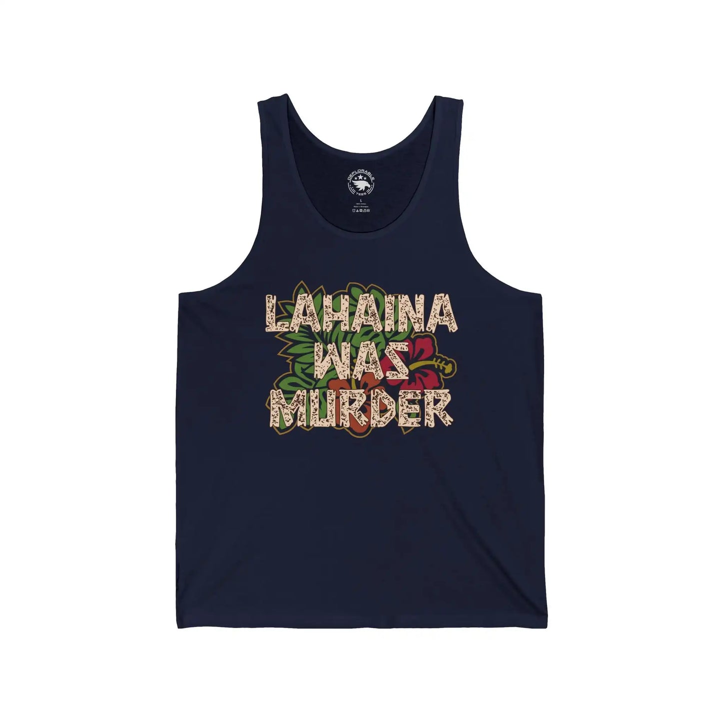 Lahaina Was Murder Men's Tank - Deplorable Tees