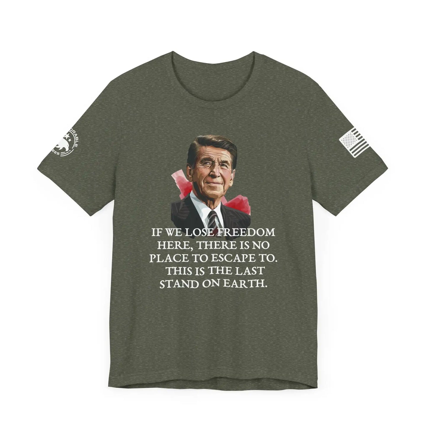 Last Stand On Earth Men's Short Sleeve Tee - Deplorable Tees