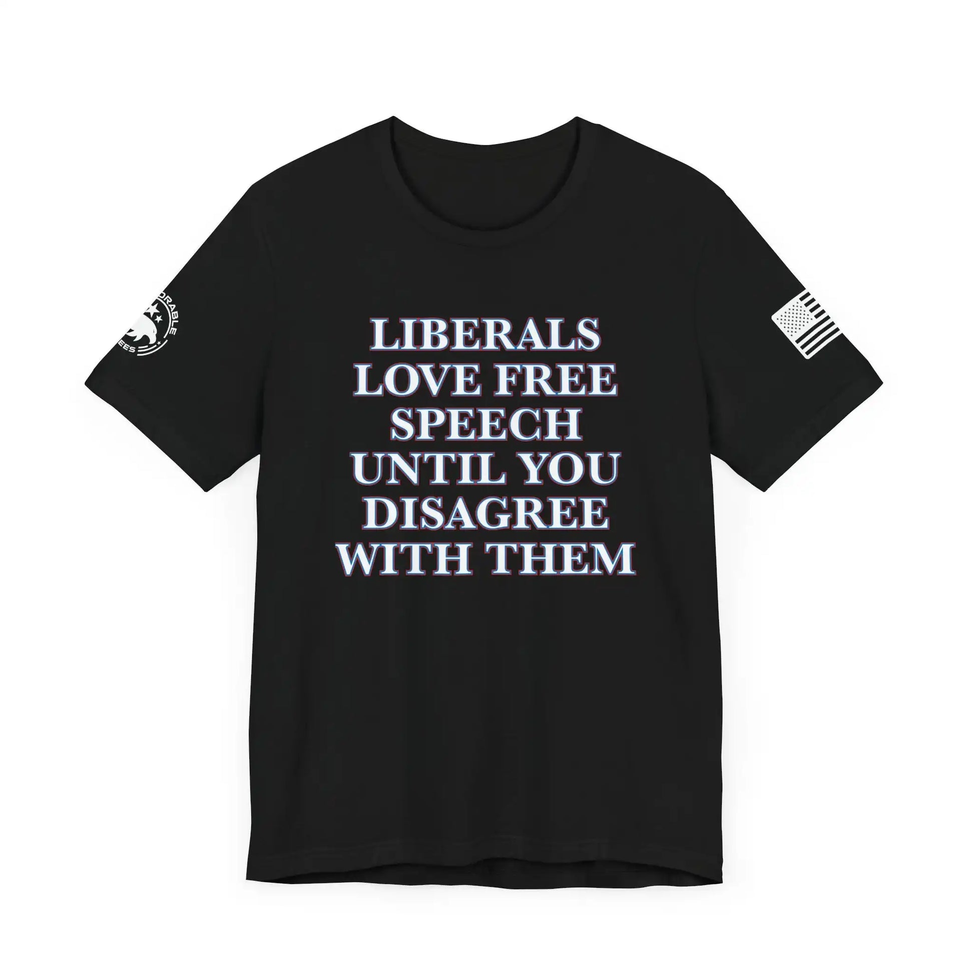 Liberals Love Free Speech Men's Tee - Deplorable Tees