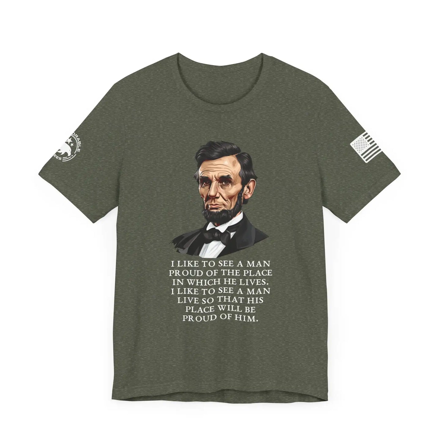 Lincoln Pride Men's Tee - Deplorable Tees