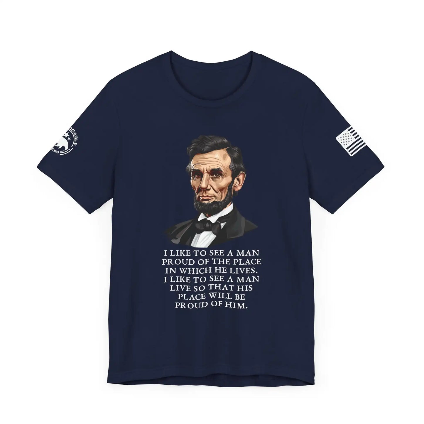 Lincoln Pride Men's Tee - Deplorable Tees