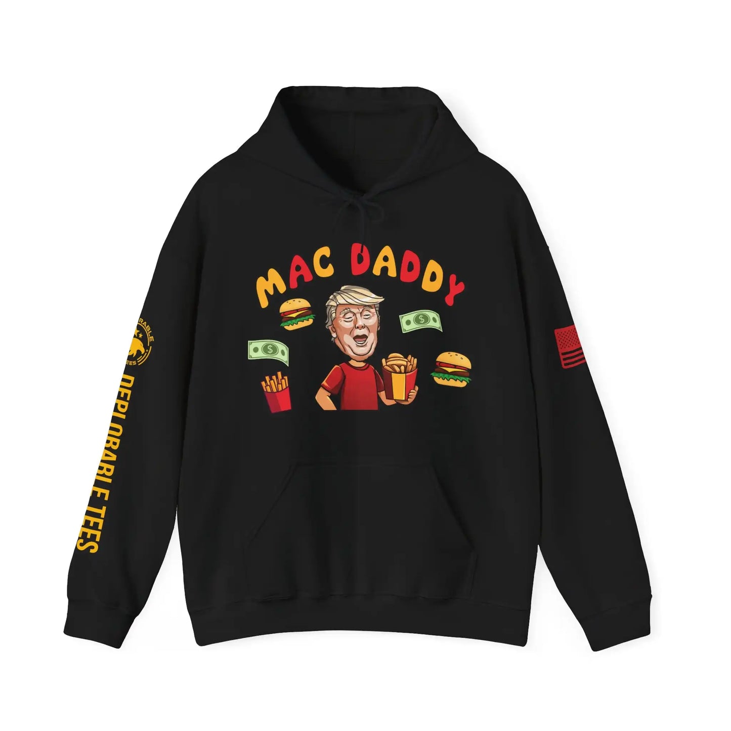 Mac Daddy Men's Deluxe Hoodie - Deplorable Tees