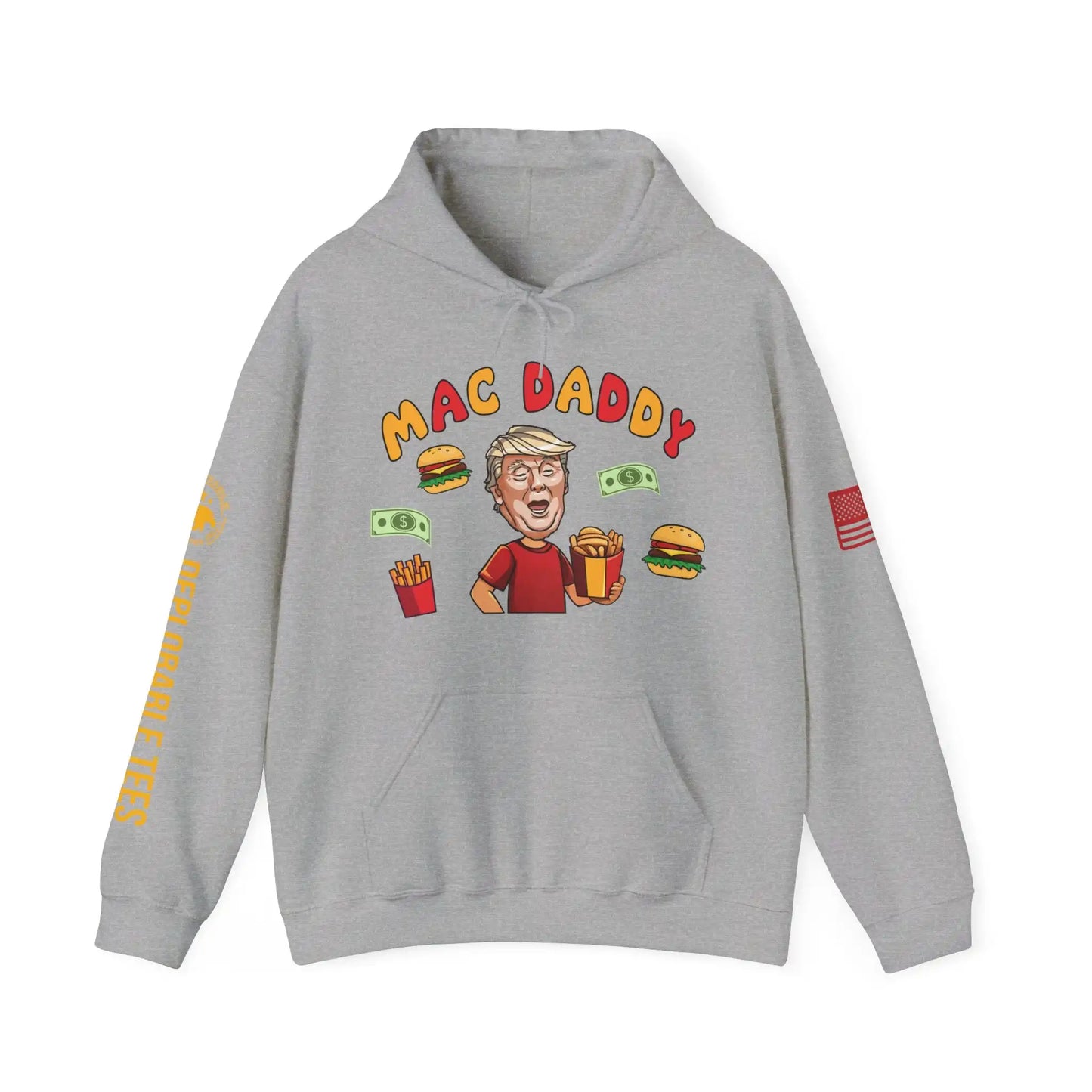 Mac Daddy Men's Deluxe Hoodie - Deplorable Tees