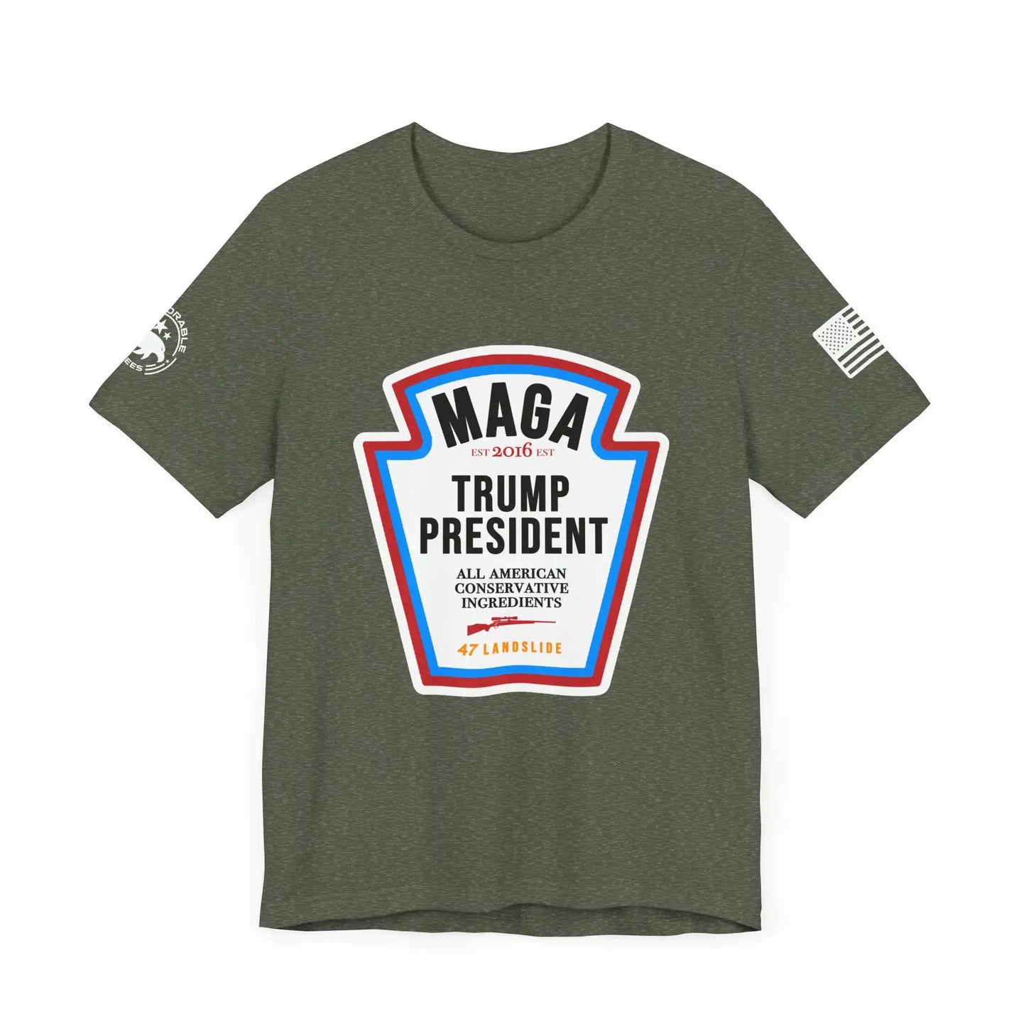 MAGA Trump President Deluxe Edition Men's Tee - Deplorable Tees