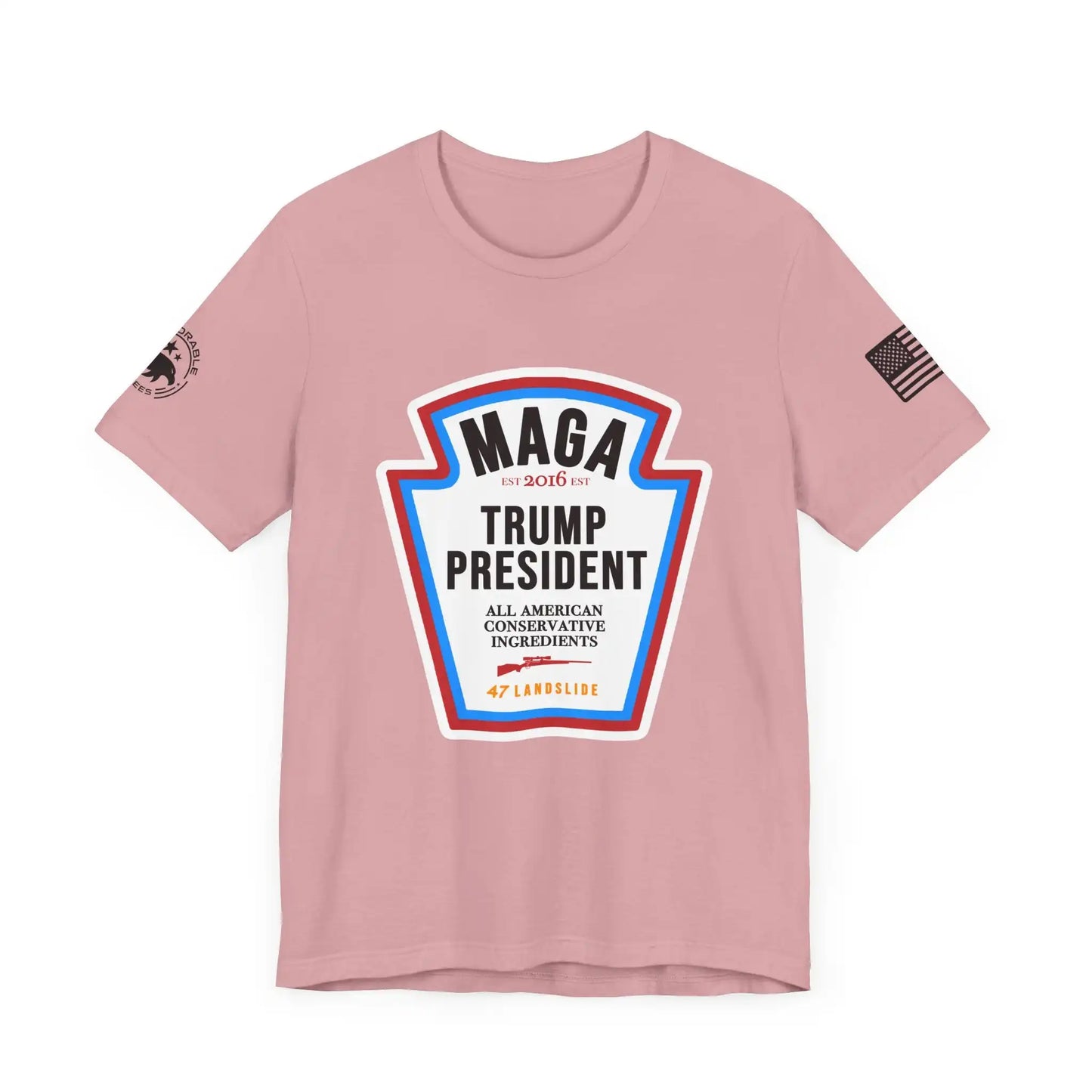 MAGA Trump President Deluxe Women's Tee - Deplorable Tees