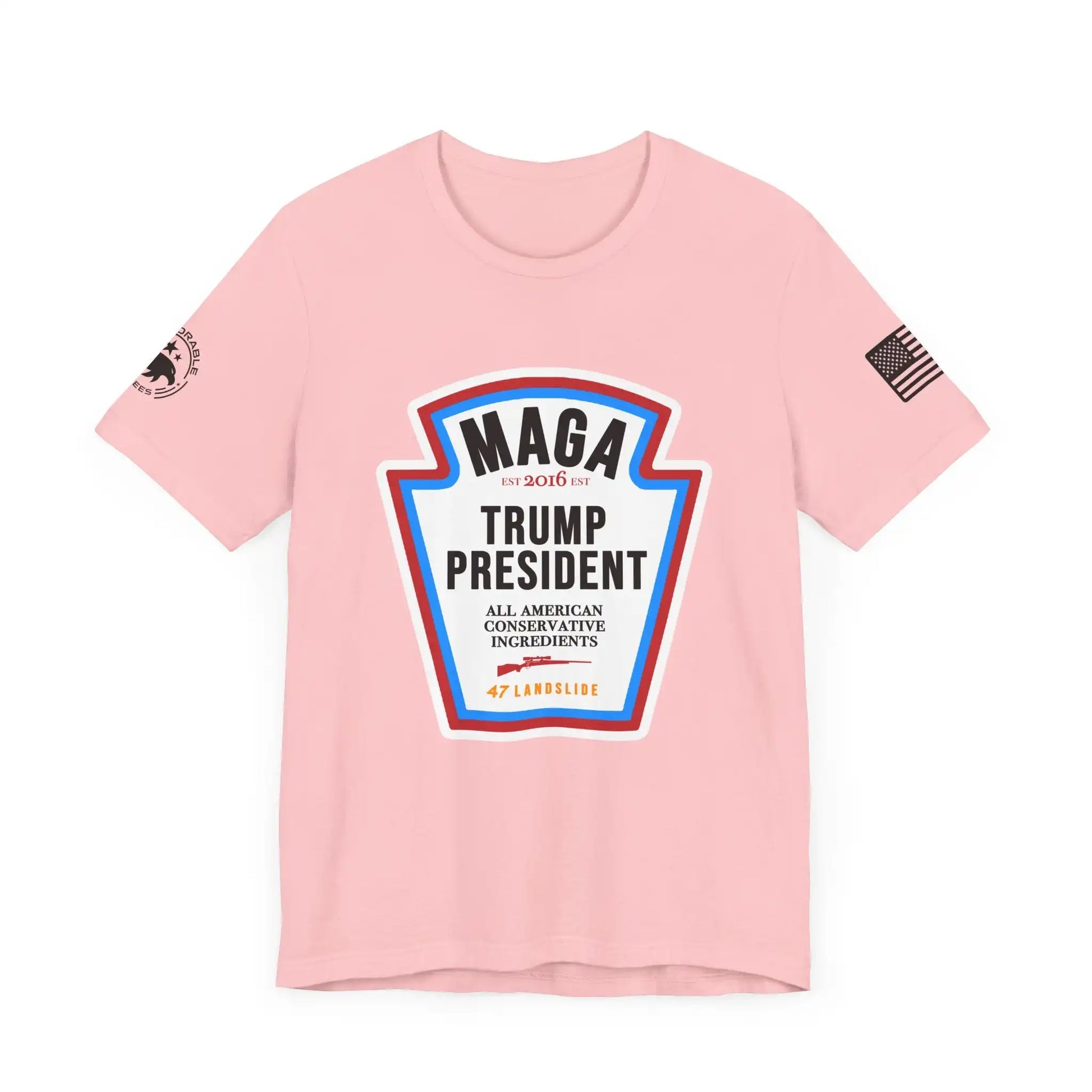 MAGA Trump President Deluxe Women's Tee - Deplorable Tees