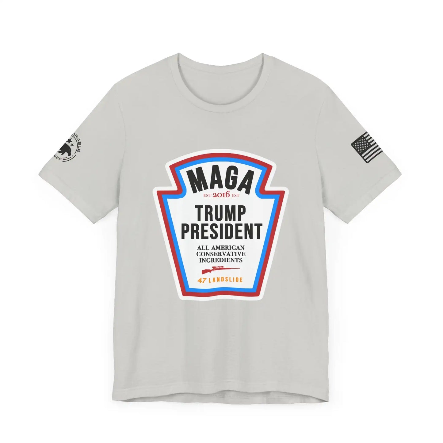 MAGA Trump President Deluxe Women's Tee - Deplorable Tees