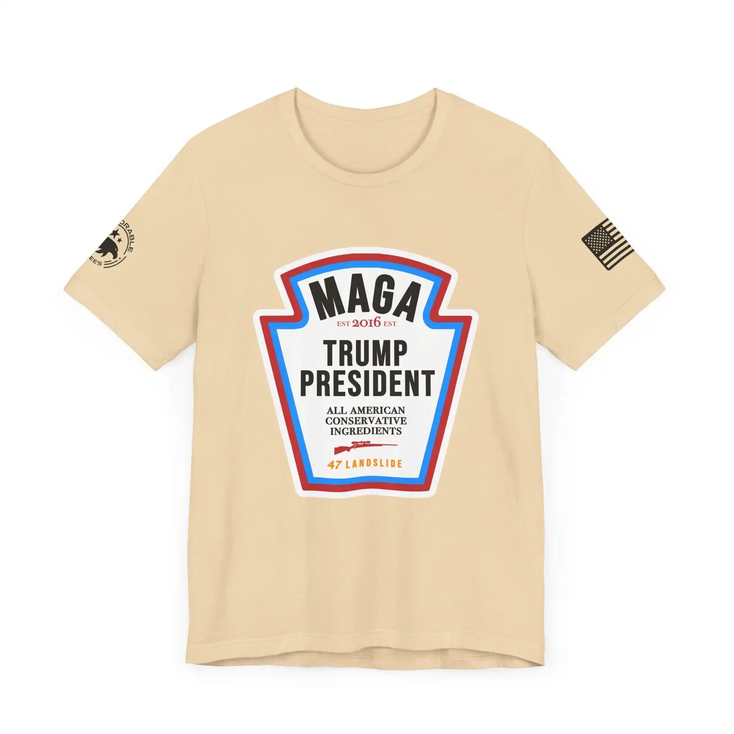 MAGA Trump President Deluxe Women's Tee - Deplorable Tees