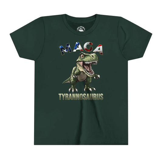 MAGA Tyrannosaurus Kids Cotton Tee - Deplorable Tees