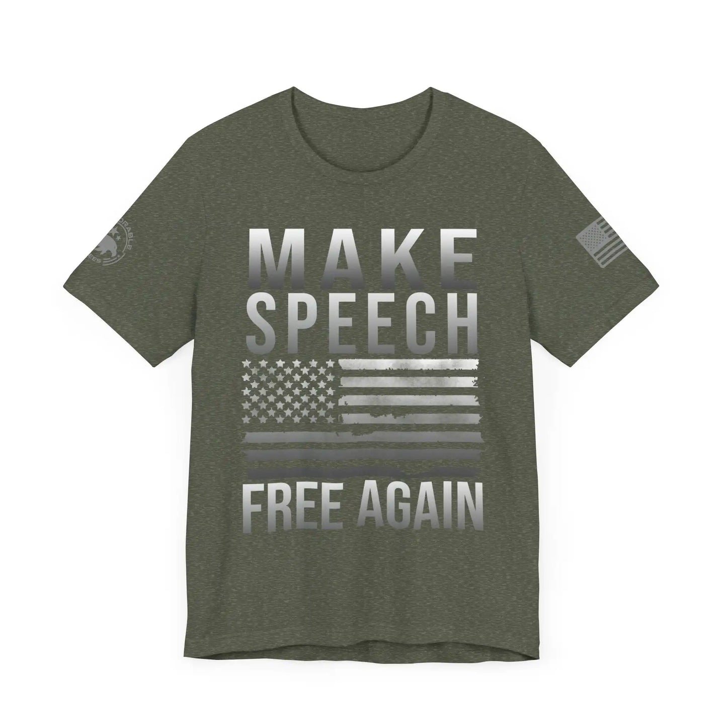Make Speech Free Again Men's Tee - Deplorable Tees