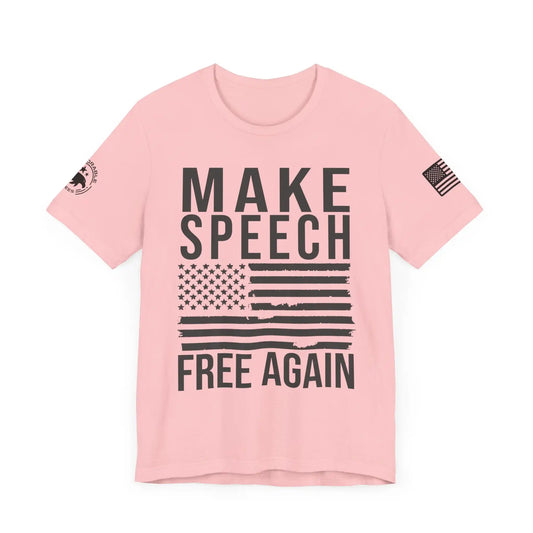 Make Speech Free Again Women's T-Shirt - Deplorable Tees