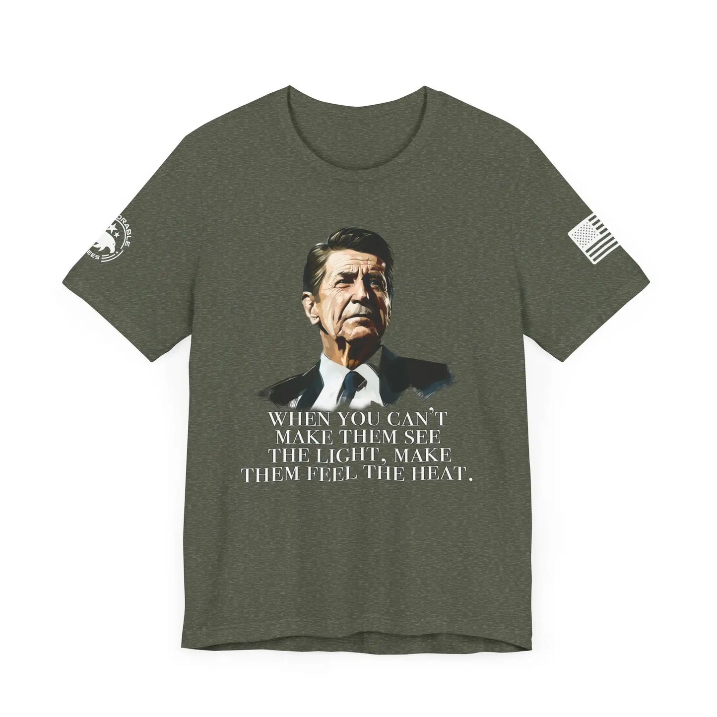 Make Them Feel The Heat Men's Tee - Deplorable Tees