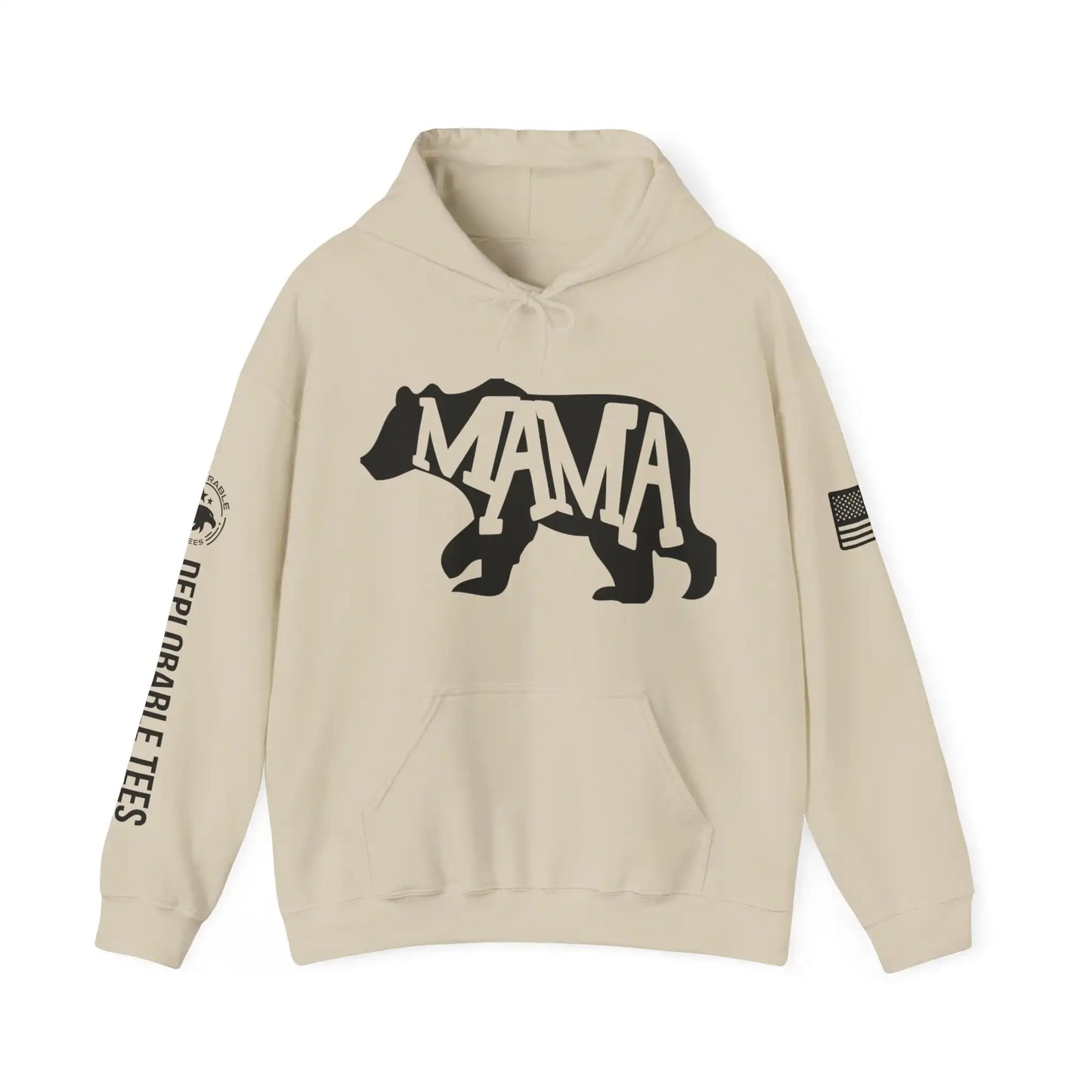 Mama Bear Women's Hooded Sweatshirt - Deplorable Tees