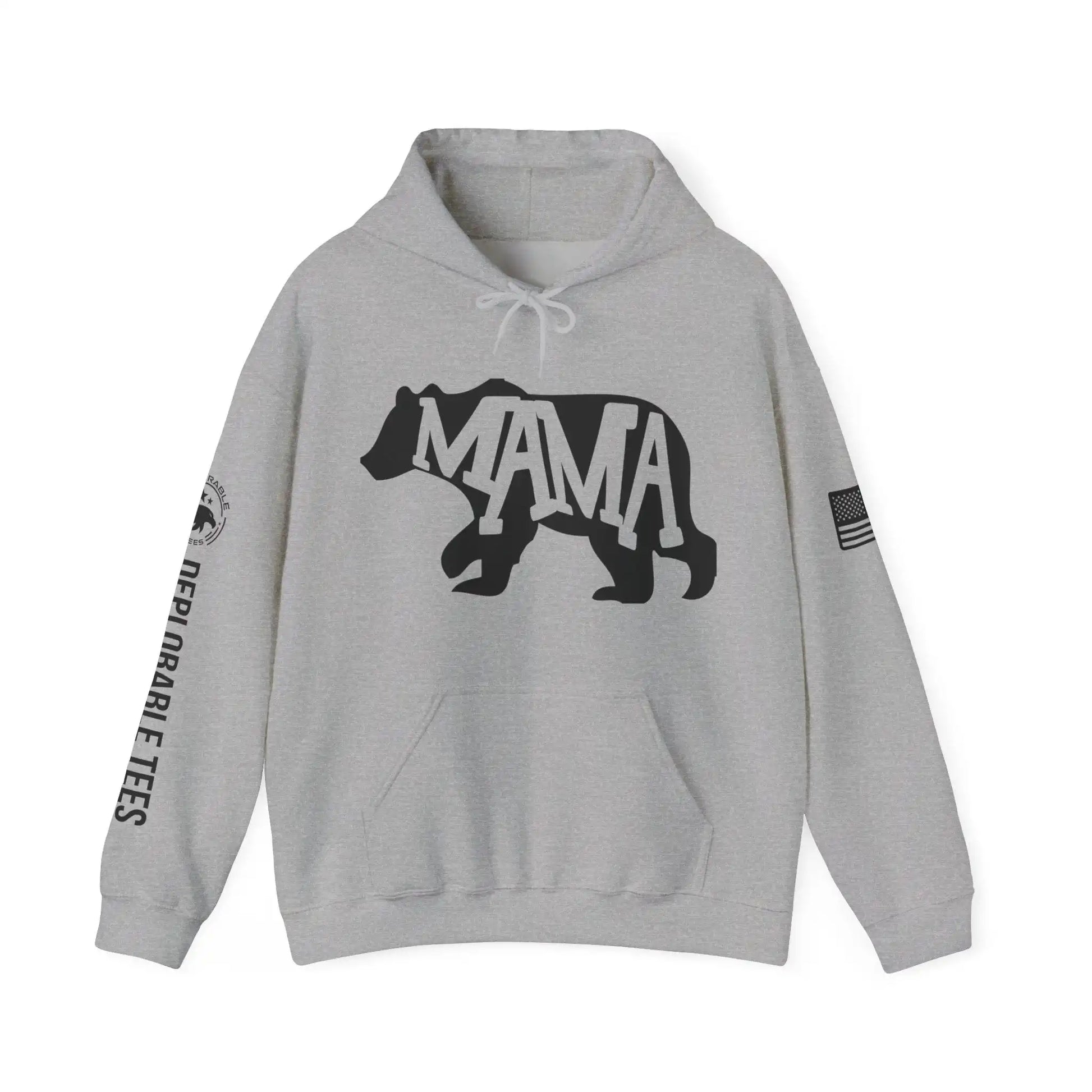 Mama Bear Women's Hooded Sweatshirt - Deplorable Tees