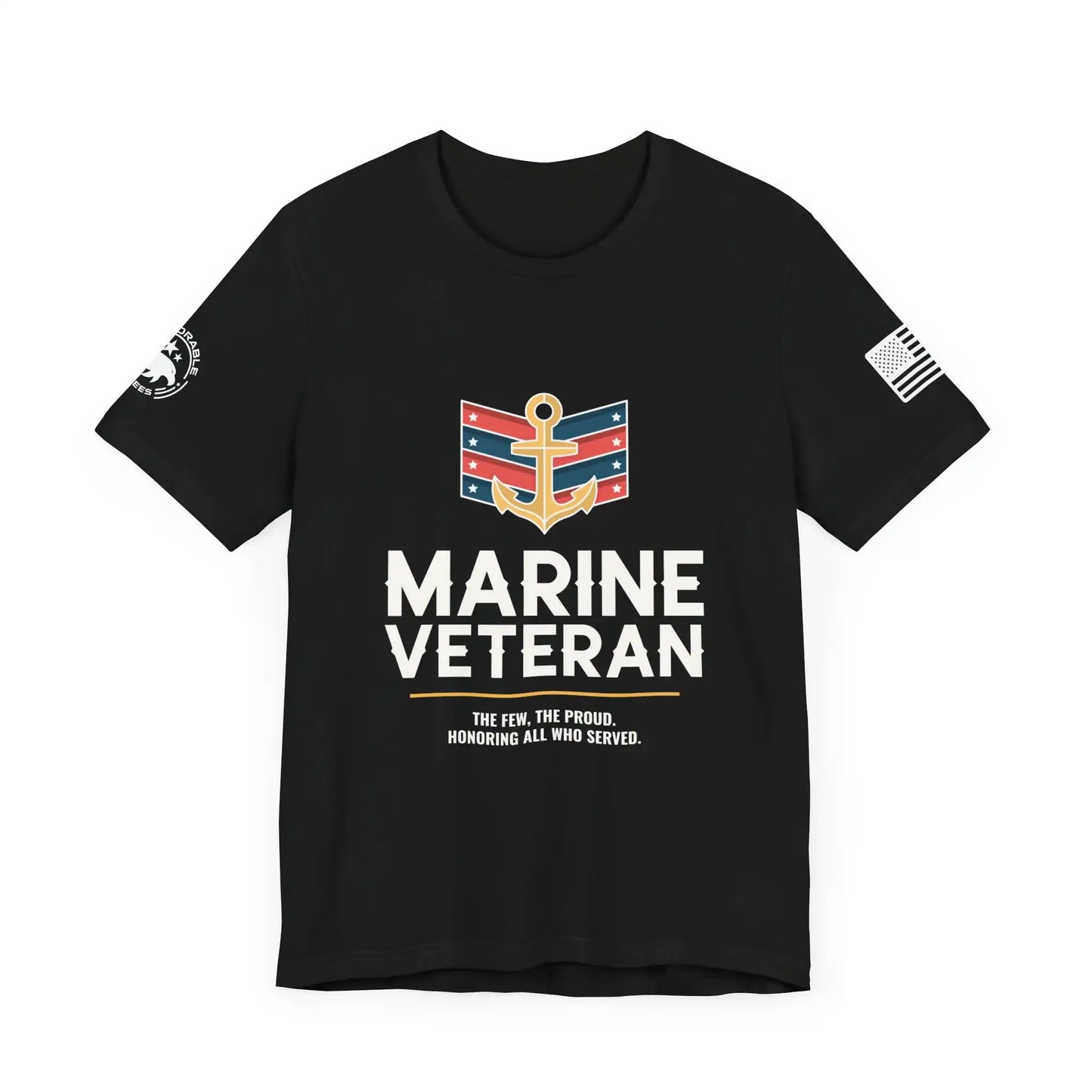 Marine Veteran Men's Tee - Deplorable Tees