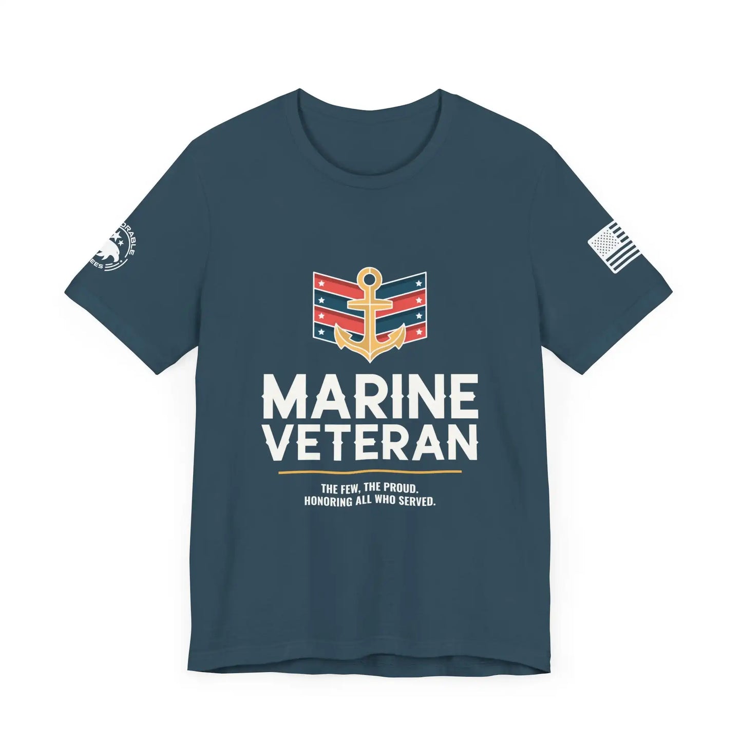 Marine Veteran Men's Tee - Deplorable Tees