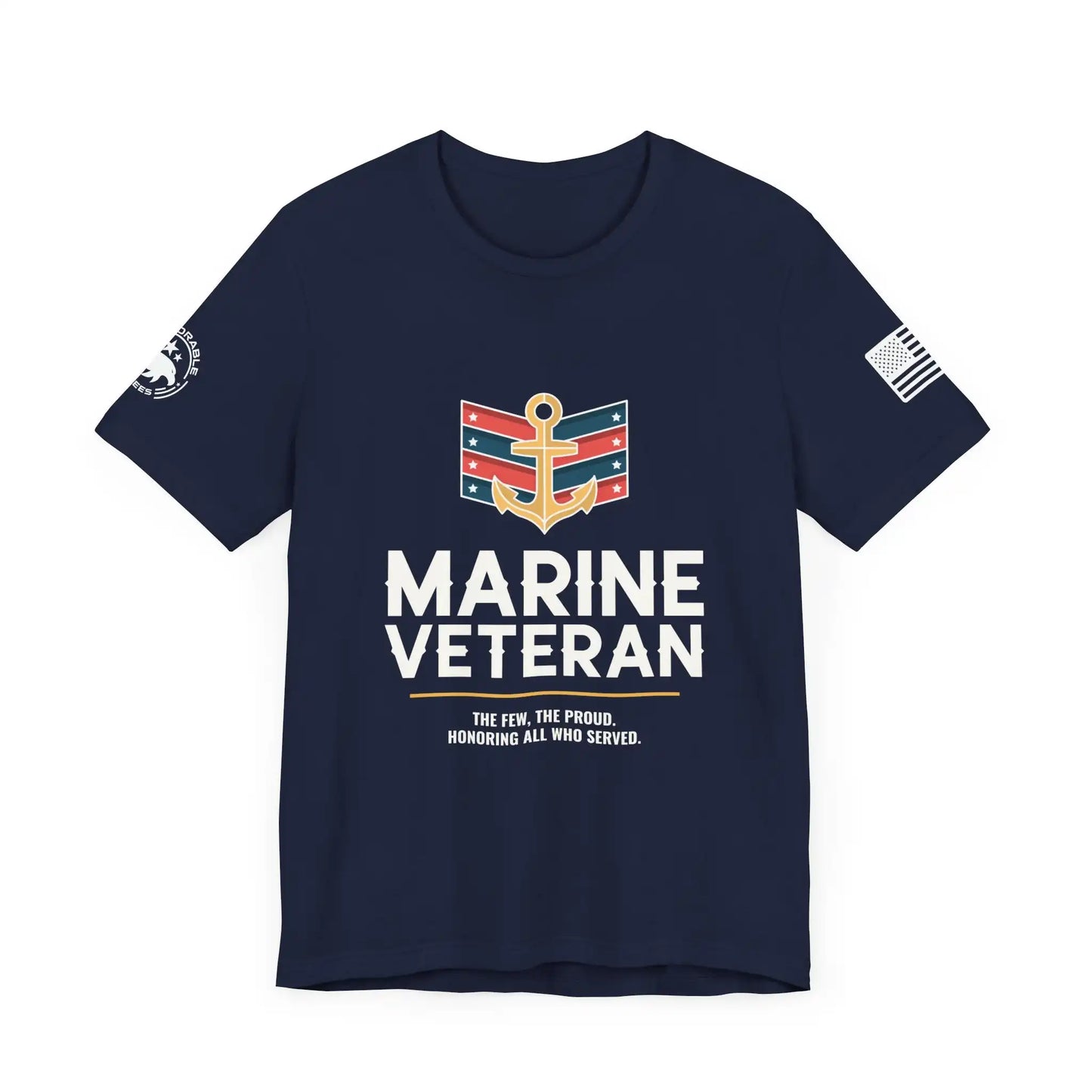 Marine Veteran Men's Tee - Deplorable Tees