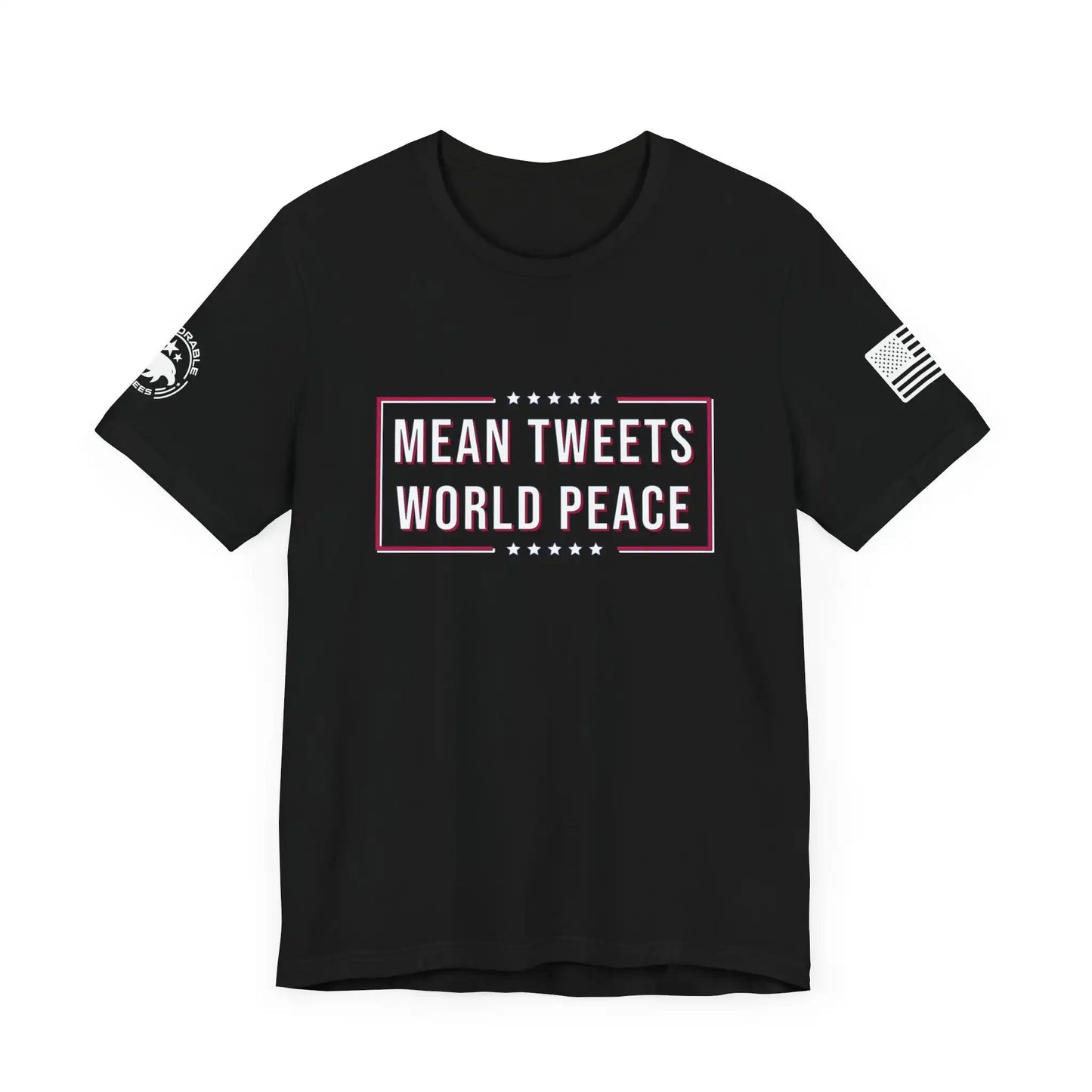 Mean Tweets World Peace Men's Tee - Deplorable Tees