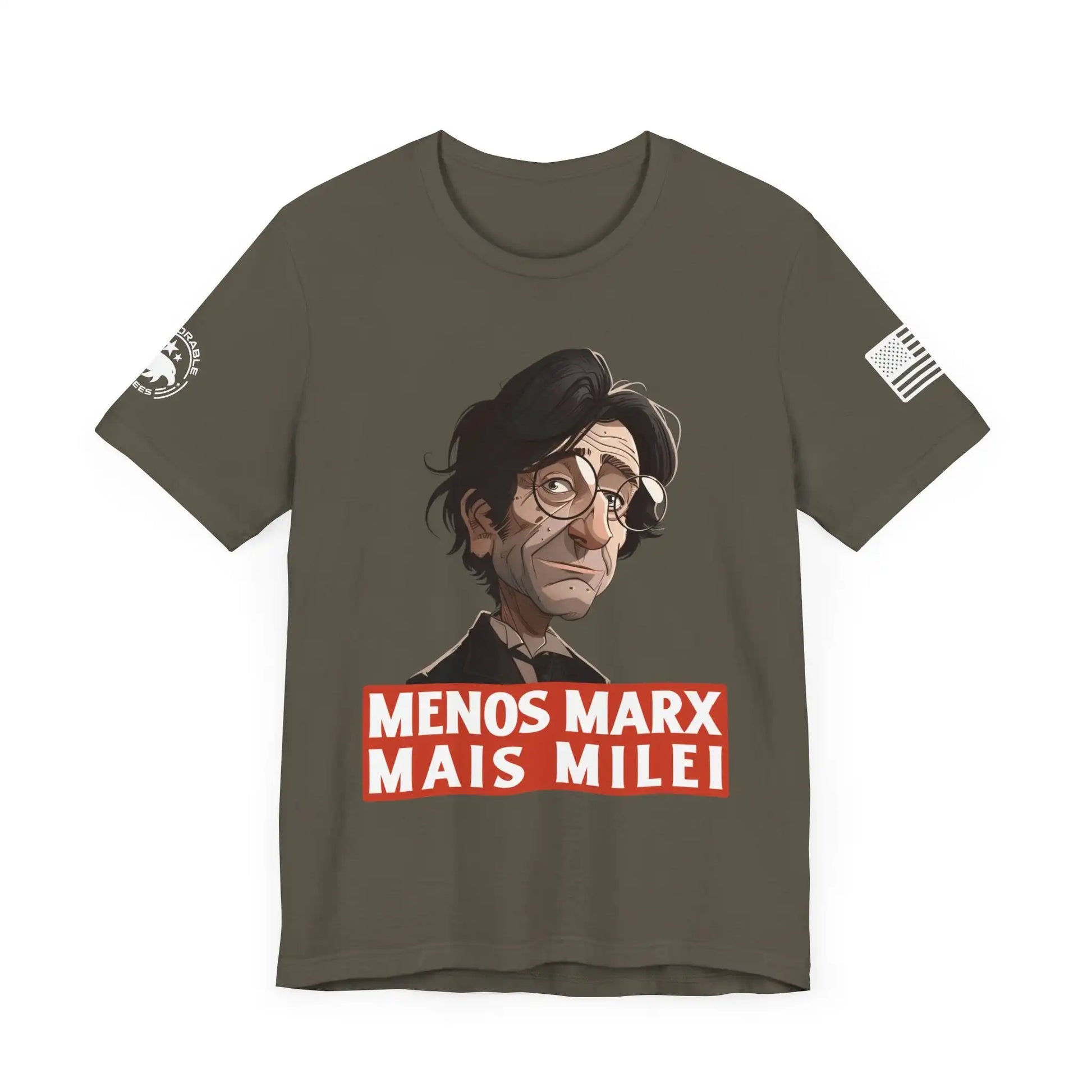 Menos Marx Mais Milei Men's Tee - Deplorable Tees