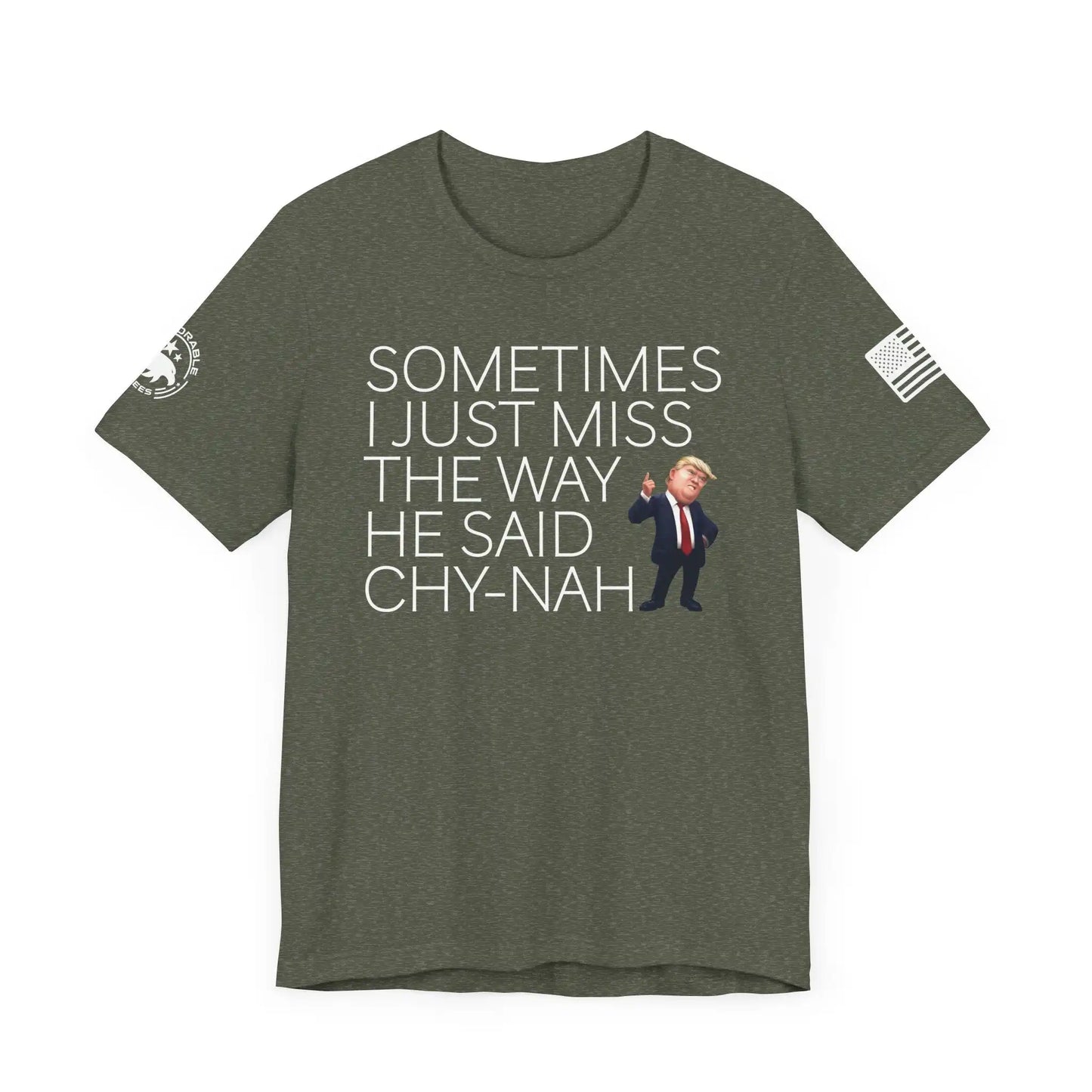 Miss The Way He Said Chy-nah Men's Tee - Deplorable Tees