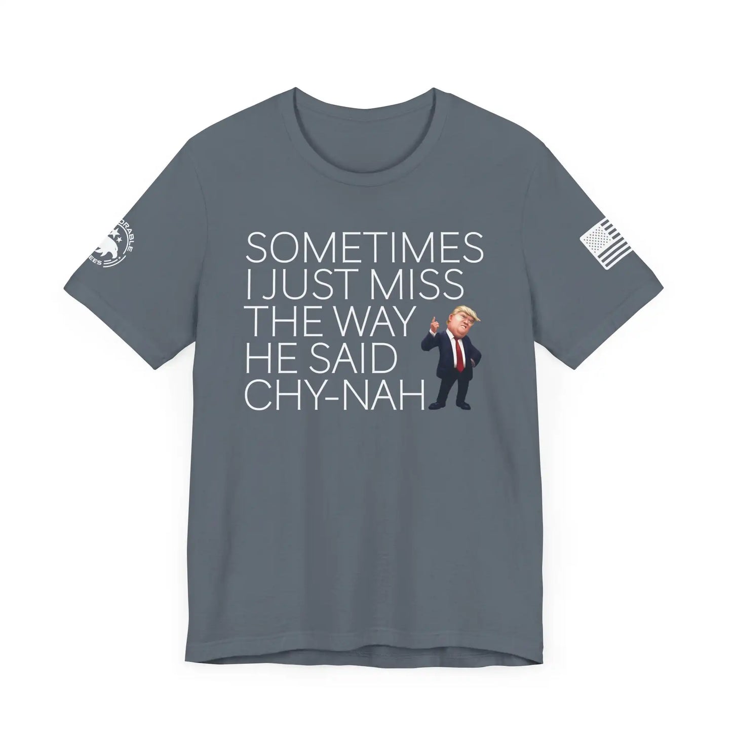 Miss The Way He Said Chy-nah Men's Tee - Deplorable Tees