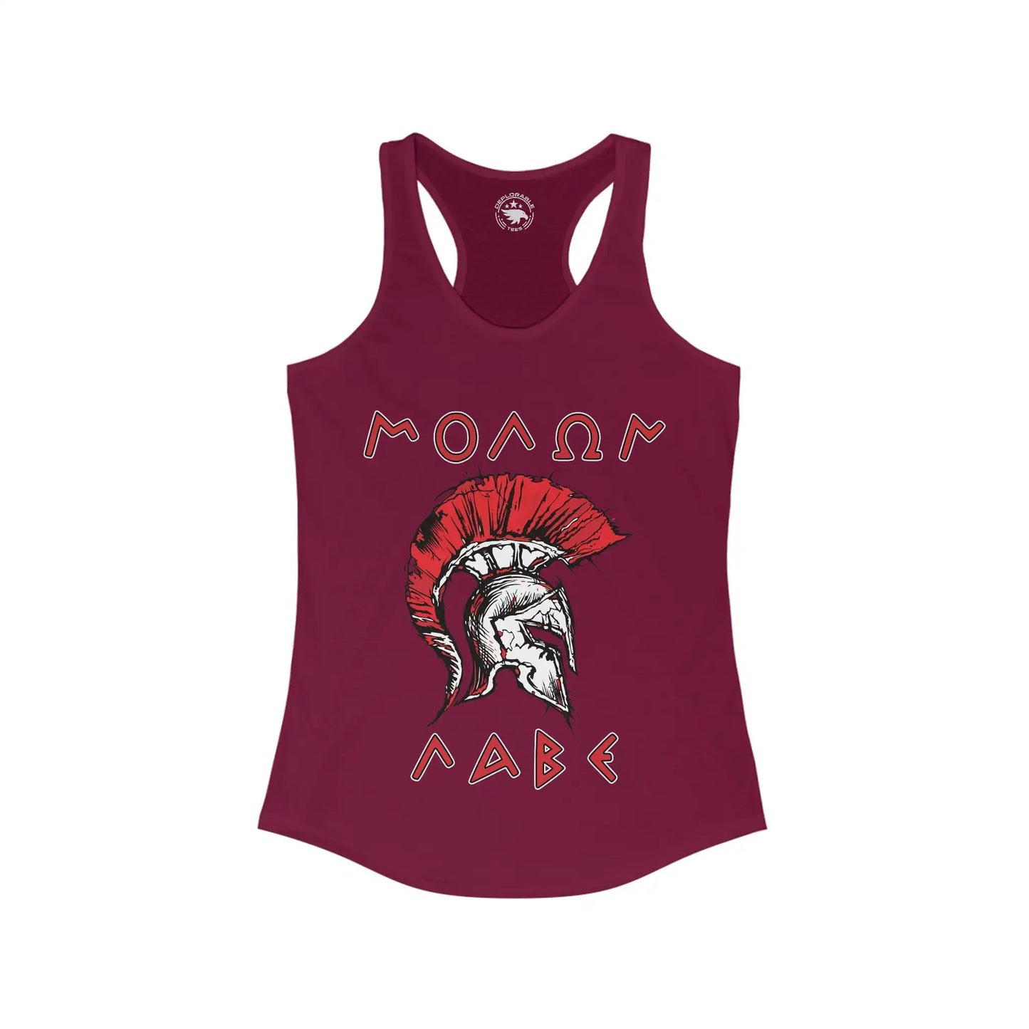 Molon Labe Women's Tanktop - Deplorable Tees