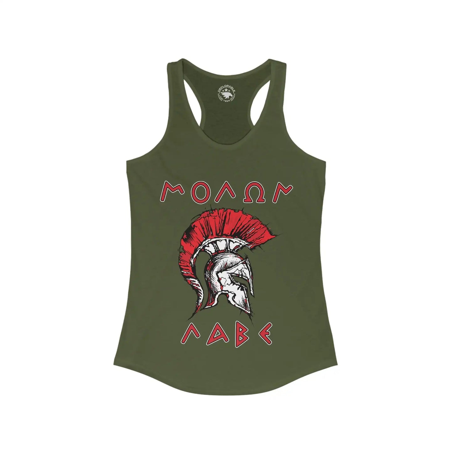 Molon Labe Women's Tanktop - Deplorable Tees