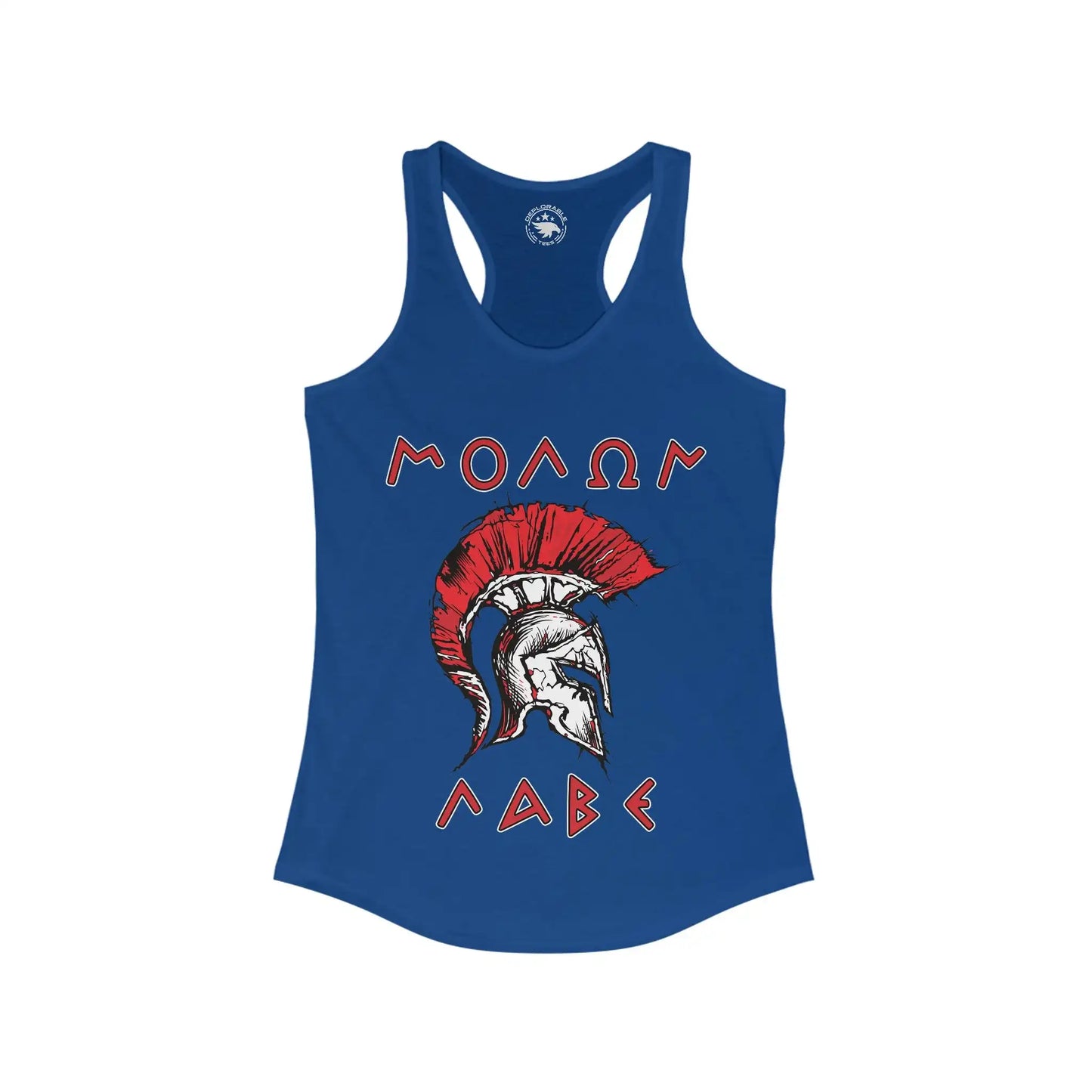 Molon Labe Women's Tanktop - Deplorable Tees