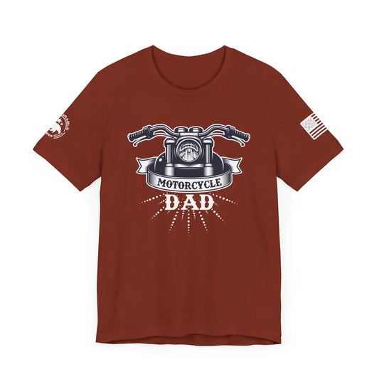 Motorcycle Dad Men's Short Sleeve Tee - Deplorable Tees